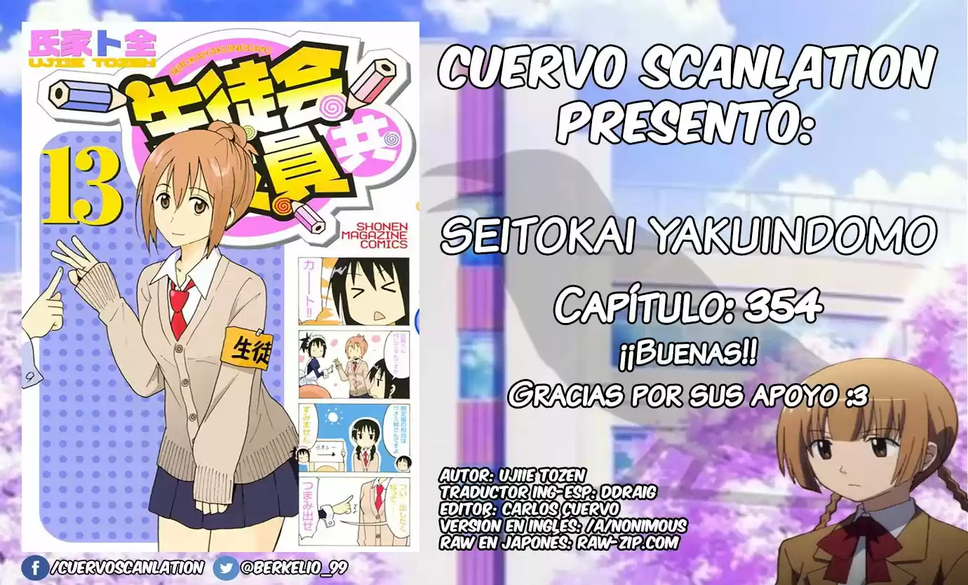 Seitokai Yakuindomo (2007) - Capítulo 354 - Página 6 - LectorTMOo