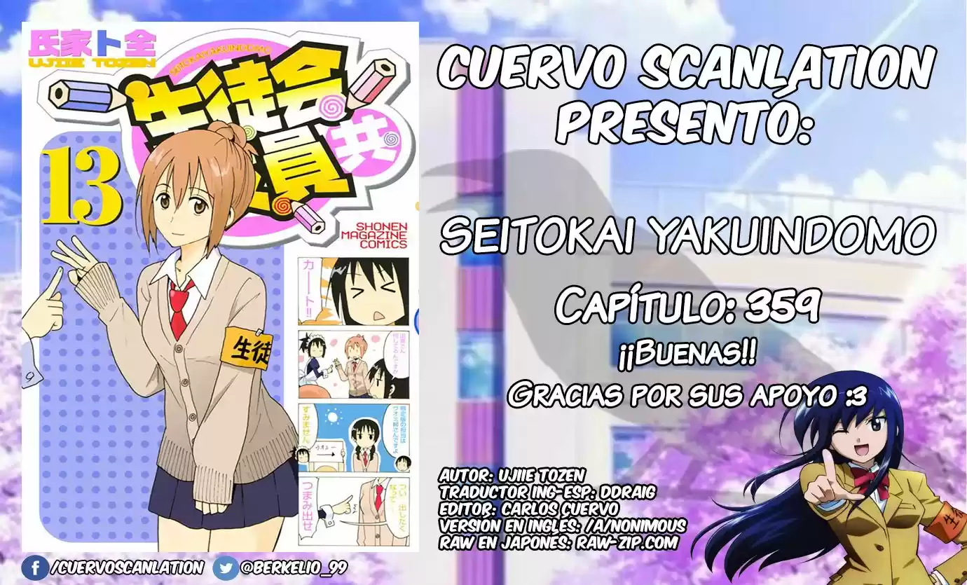 Seitokai Yakuindomo (2007) - Capítulo 359 - Página 6 - LectorTMOo