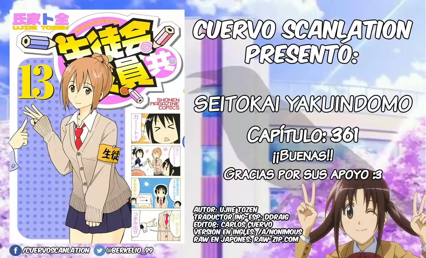 Seitokai Yakuindomo (2007) - Capítulo 361 - Página 6 - LectorTMOo