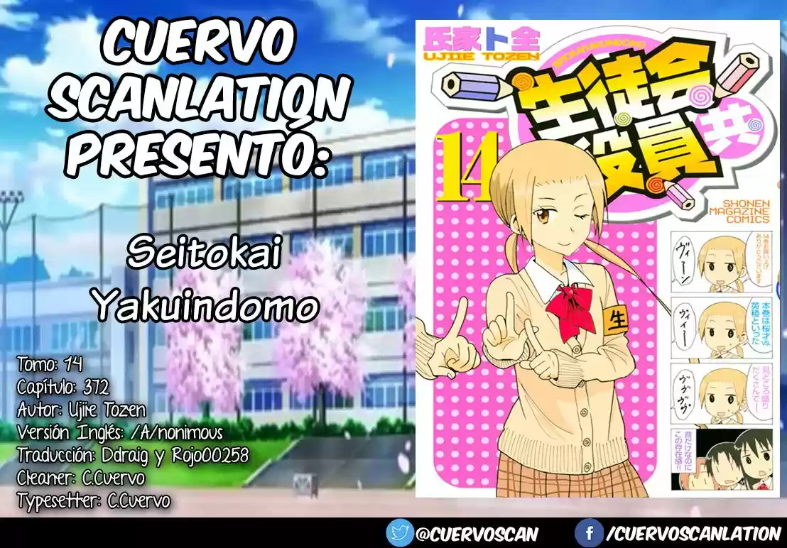 Seitokai Yakuindomo (2007) - Capítulo 373 - Página 6 - LectorTMOo