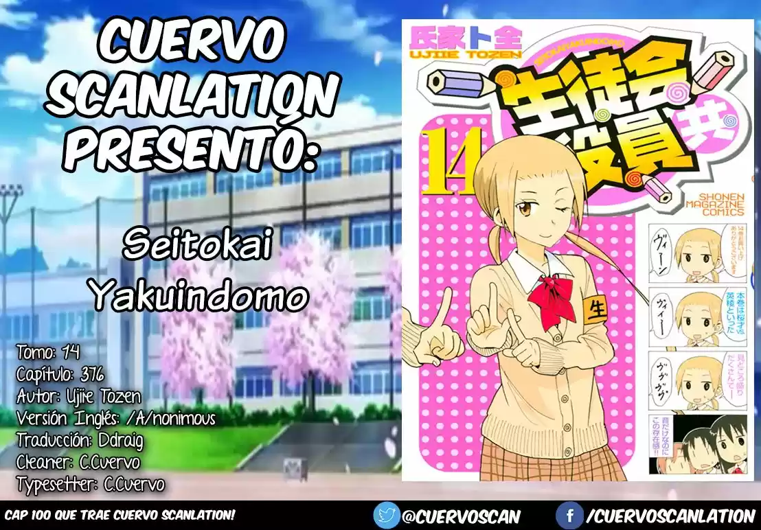 Seitokai Yakuindomo (2007) - Capítulo 376 - Página 6 - LectorTMOo
