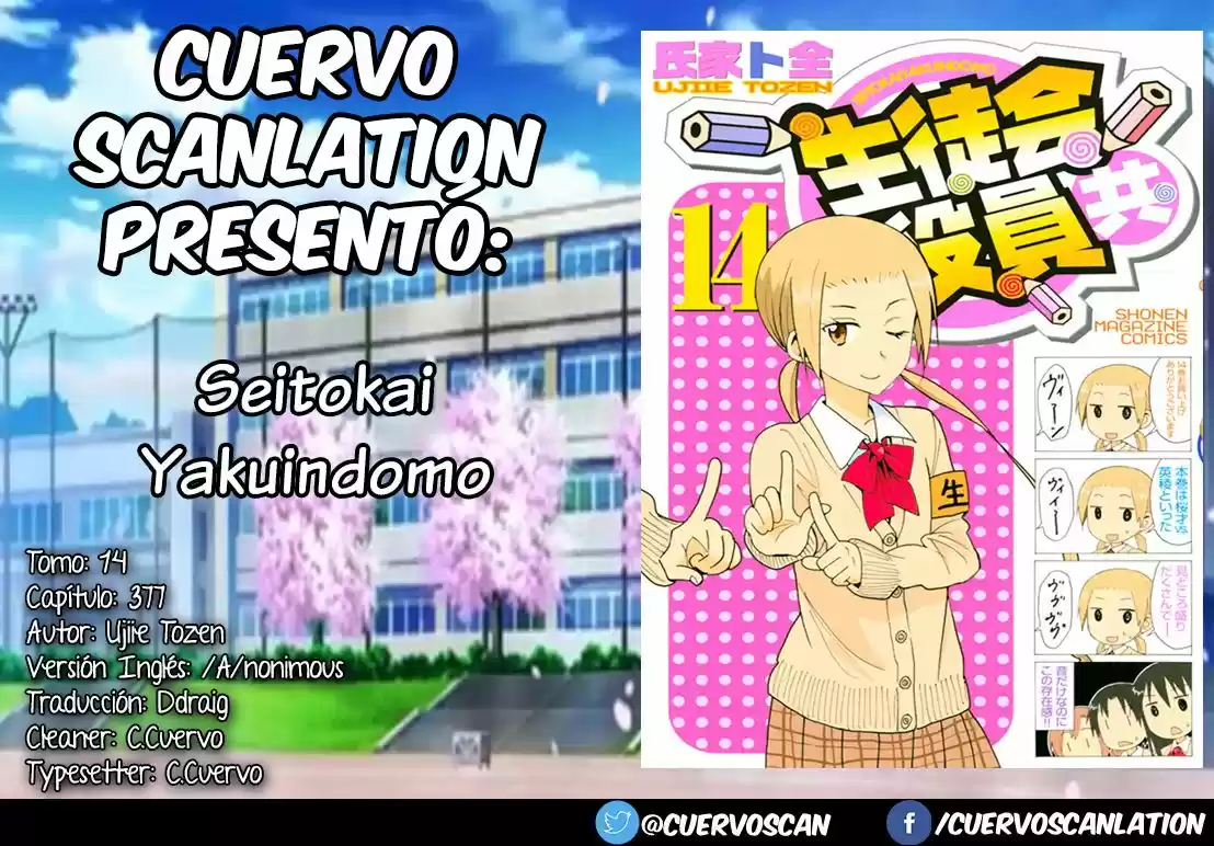 Seitokai Yakuindomo (2007) - Capítulo 377 - Página 6 - LectorTMOo