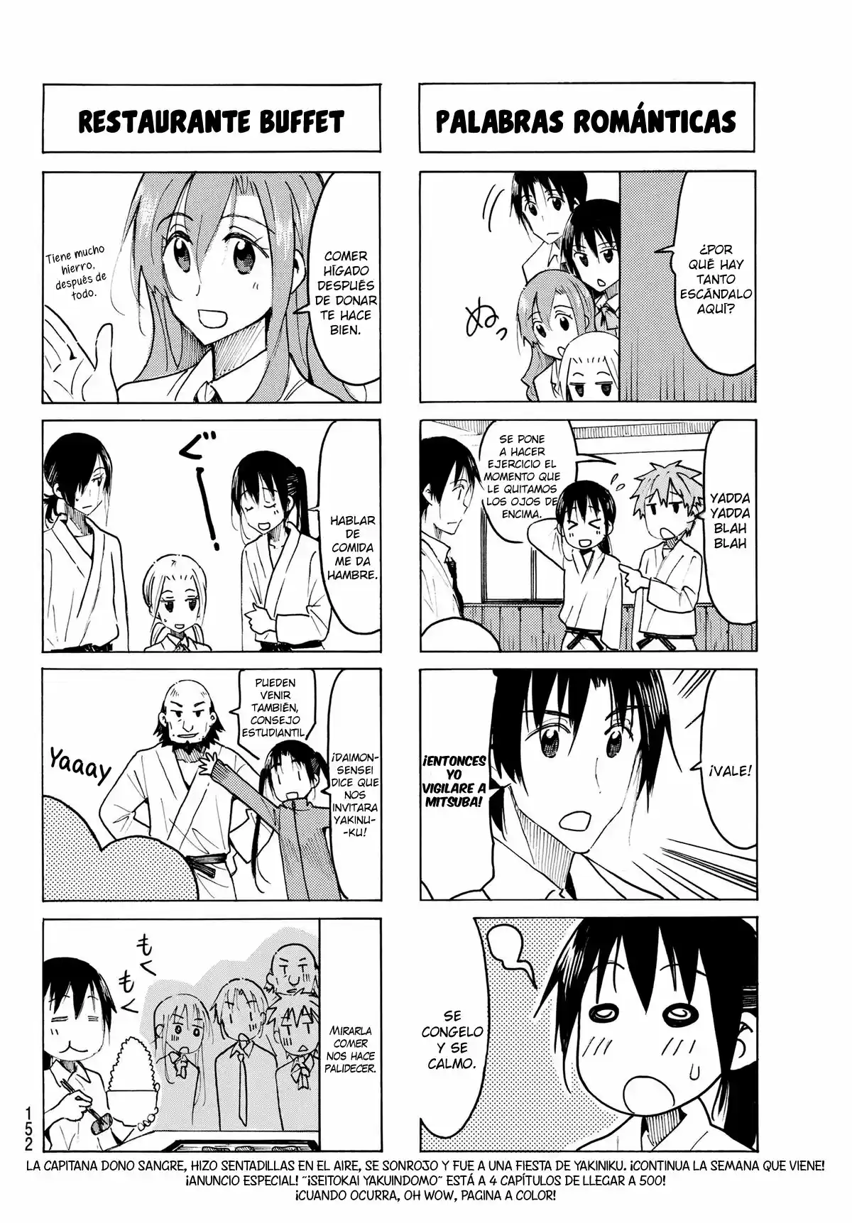 Seitokai Yakuindomo (2007) - Capítulo 497 - Página 5 - LectorTMOo
