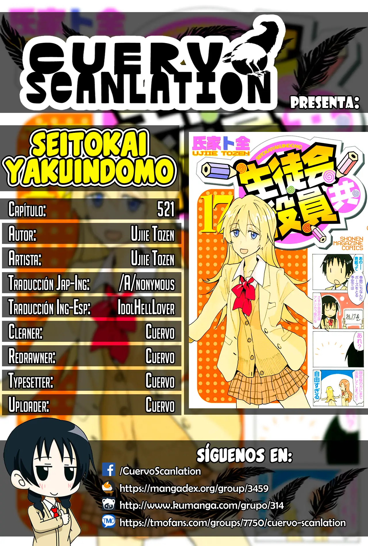 Seitokai Yakuindomo (2007) - Capítulo 521 - Página 1 - LectorTMOo