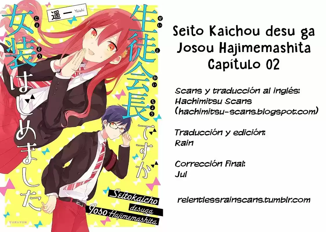 Seitokaichou desu ga Josou Hajimemashita - Capítulo 2 - Página 9 - LectorTMOo