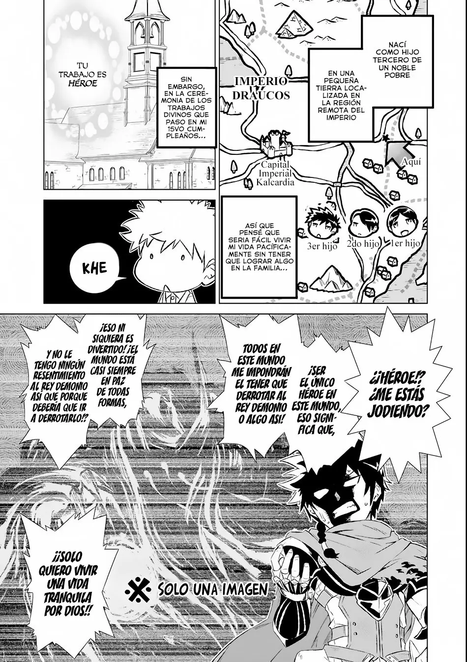 Sekai de Tadahitori no Mamono Tsukai ~ Tenshoku Shitara Maou ni Machigawa Remashita - Capítulo 1.1 - Página 7 - LectorTMOo