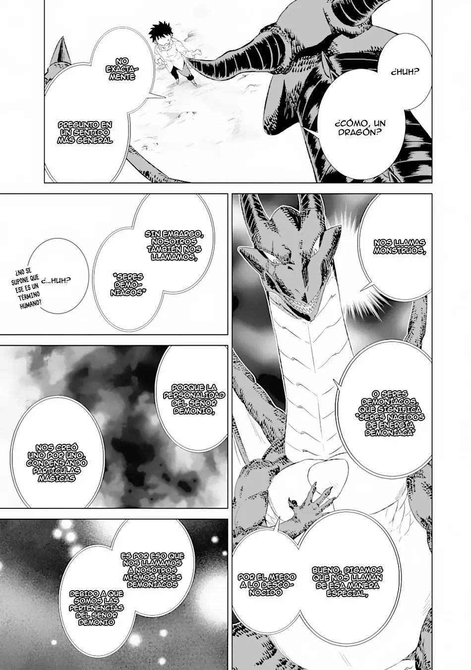Sekai de Tadahitori no Mamono Tsukai ~ Tenshoku Shitara Maou ni Machigawa Remashita - Capítulo 10 - Página 34 - LectorTMOo