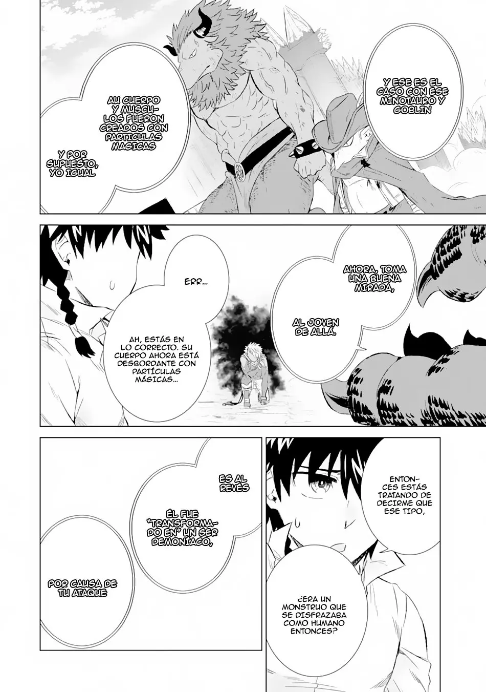 Sekai de Tadahitori no Mamono Tsukai ~ Tenshoku Shitara Maou ni Machigawa Remashita - Capítulo 10 - Página 35 - LectorTMOo