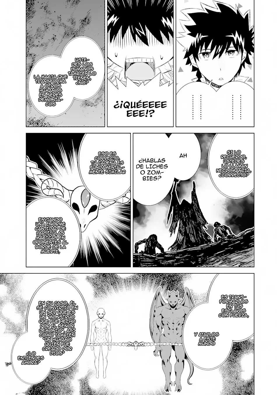 Sekai de Tadahitori no Mamono Tsukai ~ Tenshoku Shitara Maou ni Machigawa Remashita - Capítulo 10 - Página 36 - LectorTMOo