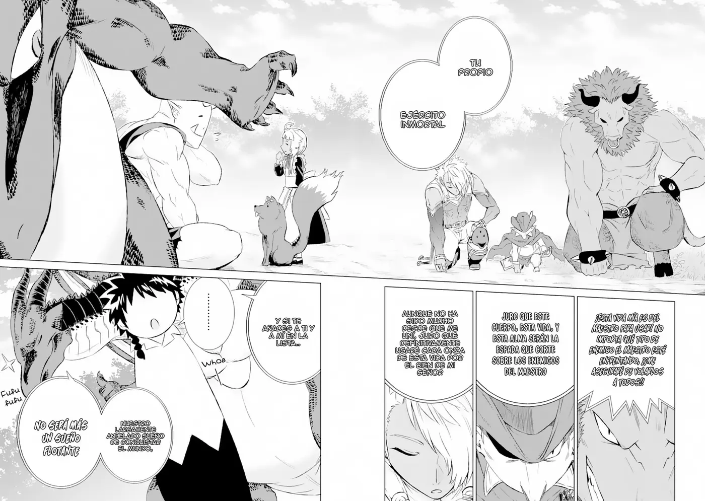 Sekai de Tadahitori no Mamono Tsukai ~ Tenshoku Shitara Maou ni Machigawa Remashita - Capítulo 11 - Página 13 - LectorTMOo