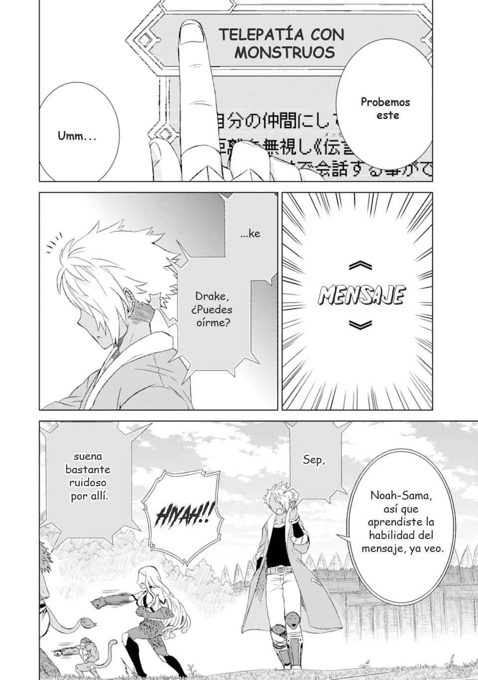 Sekai de Tadahitori no Mamono Tsukai ~ Tenshoku Shitara Maou ni Machigawa Remashita - Capítulo 13 - Página 8 - LectorTMOo