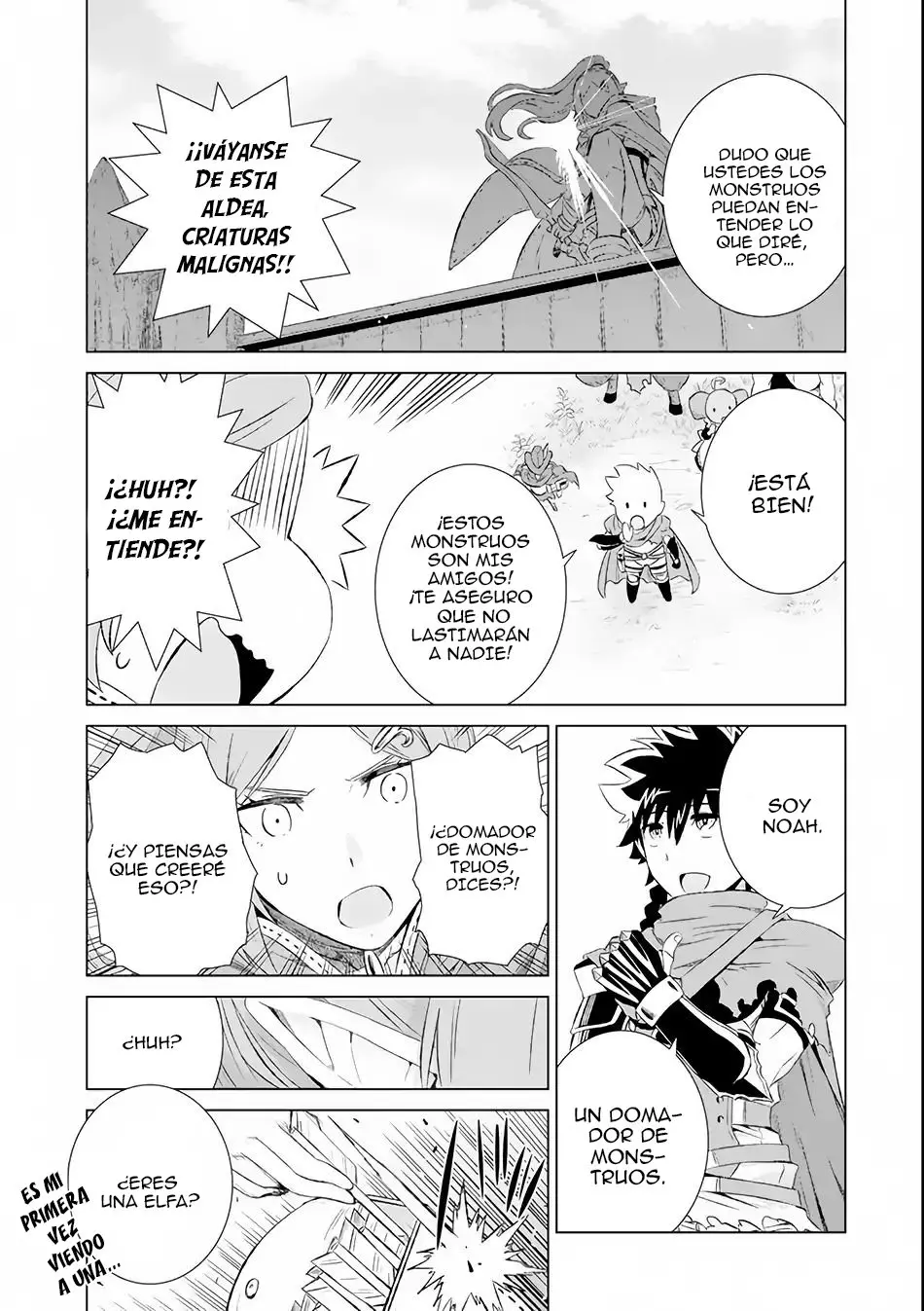 Sekai de Tadahitori no Mamono Tsukai ~ Tenshoku Shitara Maou ni Machigawa Remashita - Capítulo 3 - Página 31 - LectorTMOo