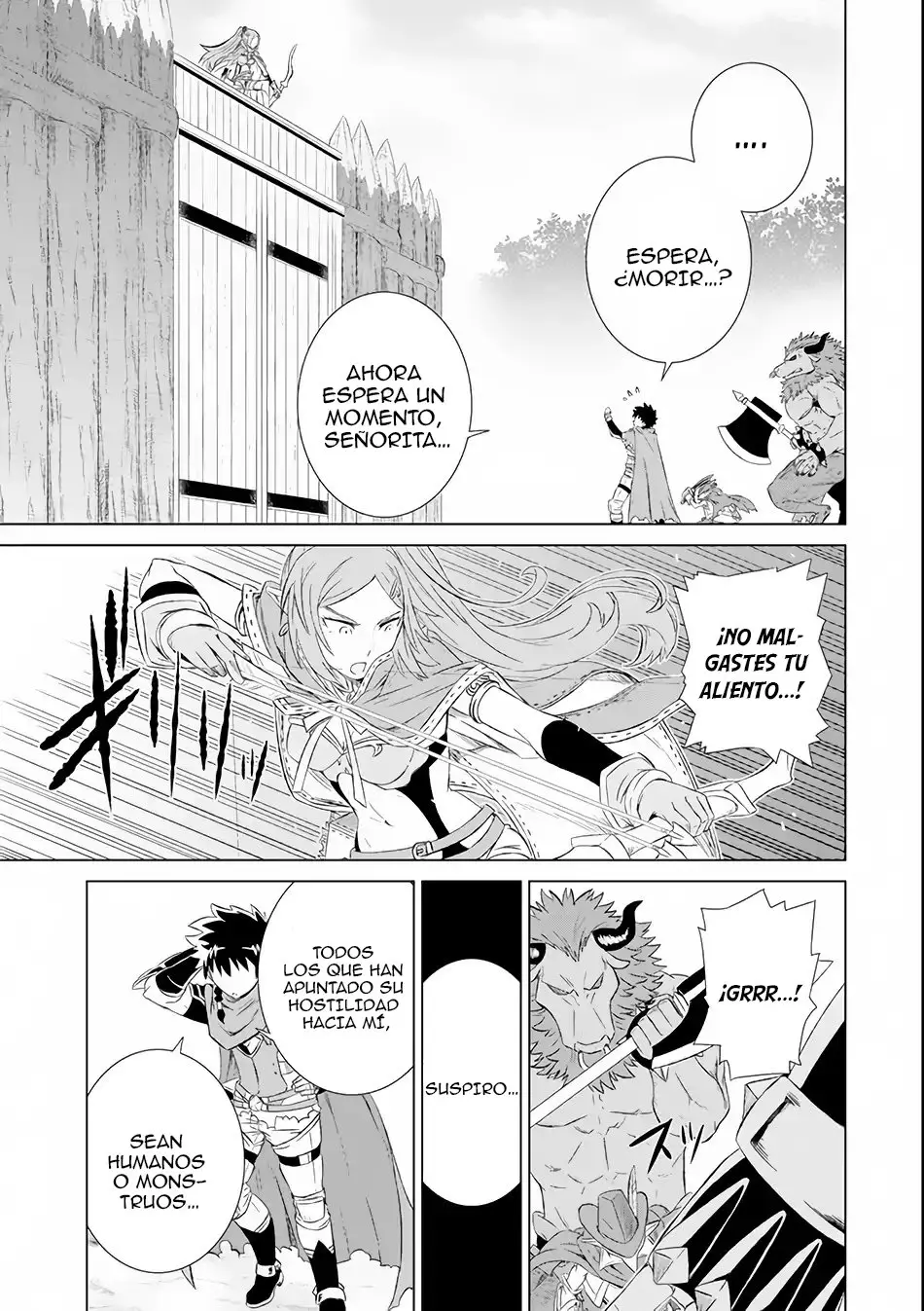 Sekai de Tadahitori no Mamono Tsukai ~ Tenshoku Shitara Maou ni Machigawa Remashita - Capítulo 4 - Página 4 - LectorTMOo