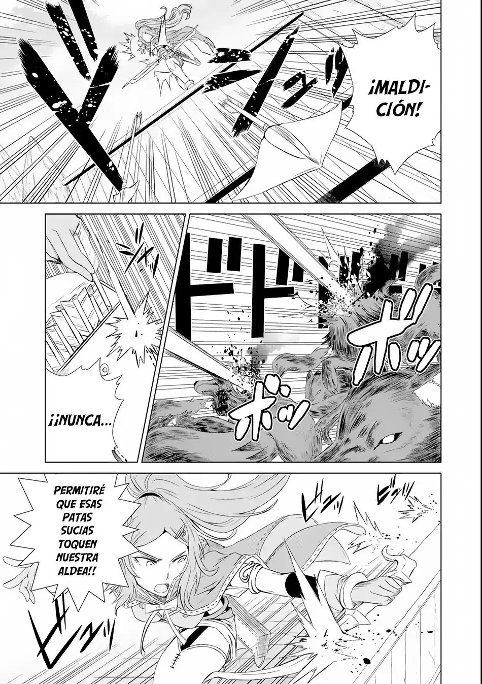 Sekai de Tadahitori no Mamono Tsukai ~ Tenshoku Shitara Maou ni Machigawa Remashita - Capítulo 4 - Página 8 - LectorTMOo