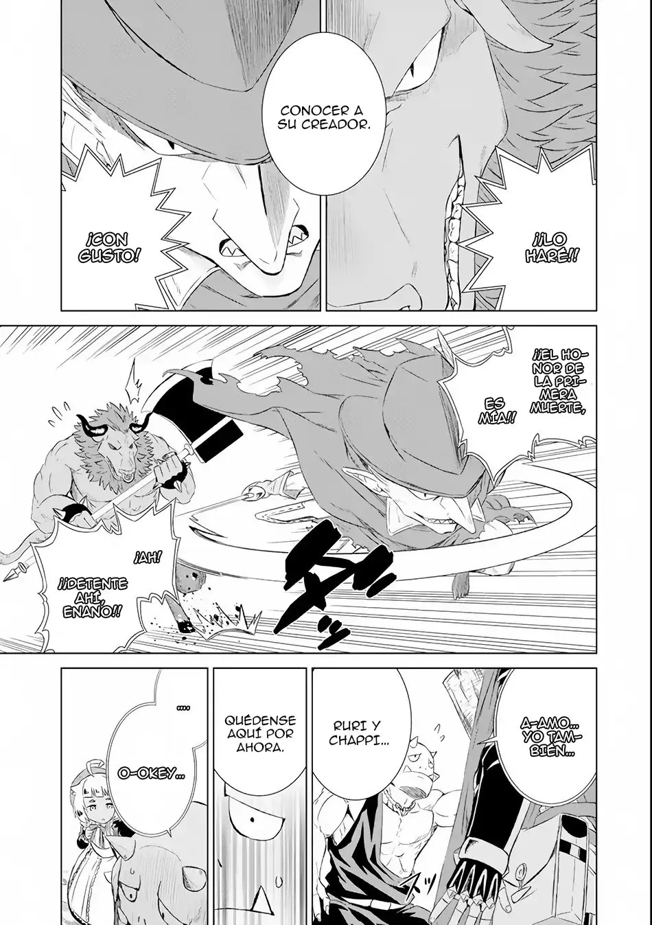 Sekai de Tadahitori no Mamono Tsukai ~ Tenshoku Shitara Maou ni Machigawa Remashita - Capítulo 4 - Página 10 - LectorTMOo