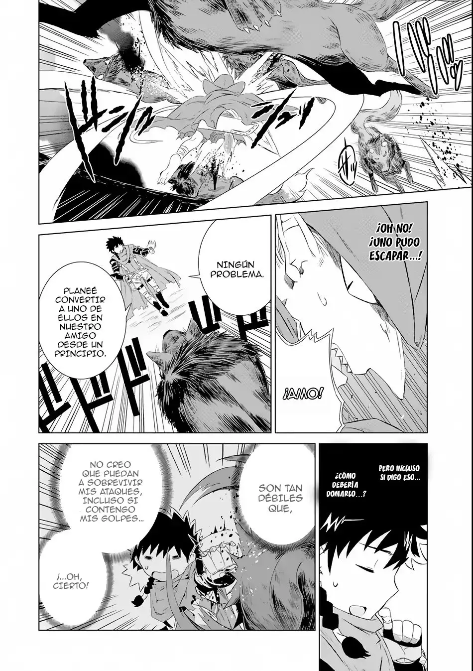Sekai de Tadahitori no Mamono Tsukai ~ Tenshoku Shitara Maou ni Machigawa Remashita - Capítulo 4 - Página 15 - LectorTMOo