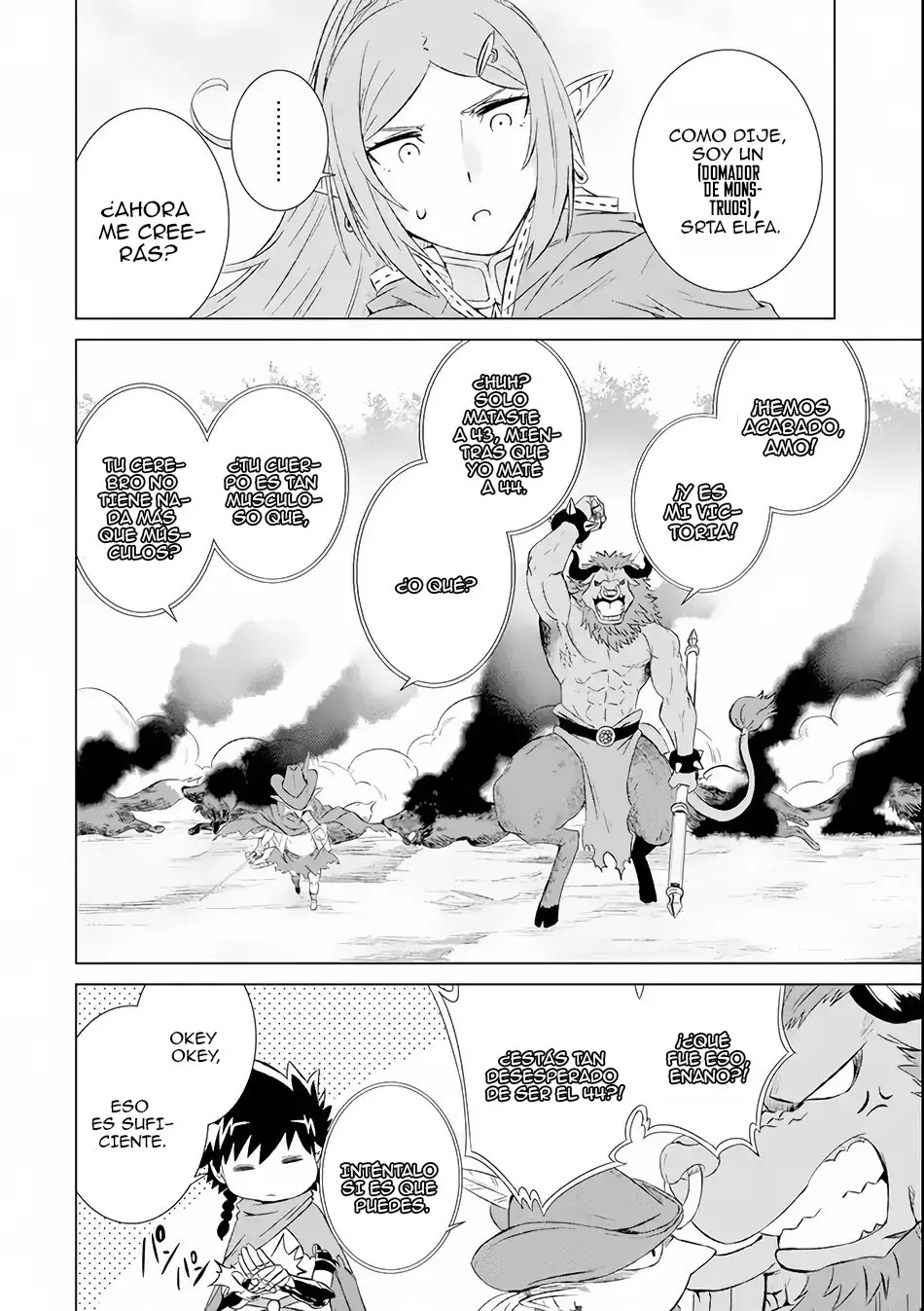Sekai de Tadahitori no Mamono Tsukai ~ Tenshoku Shitara Maou ni Machigawa Remashita - Capítulo 4 - Página 19 - LectorTMOo