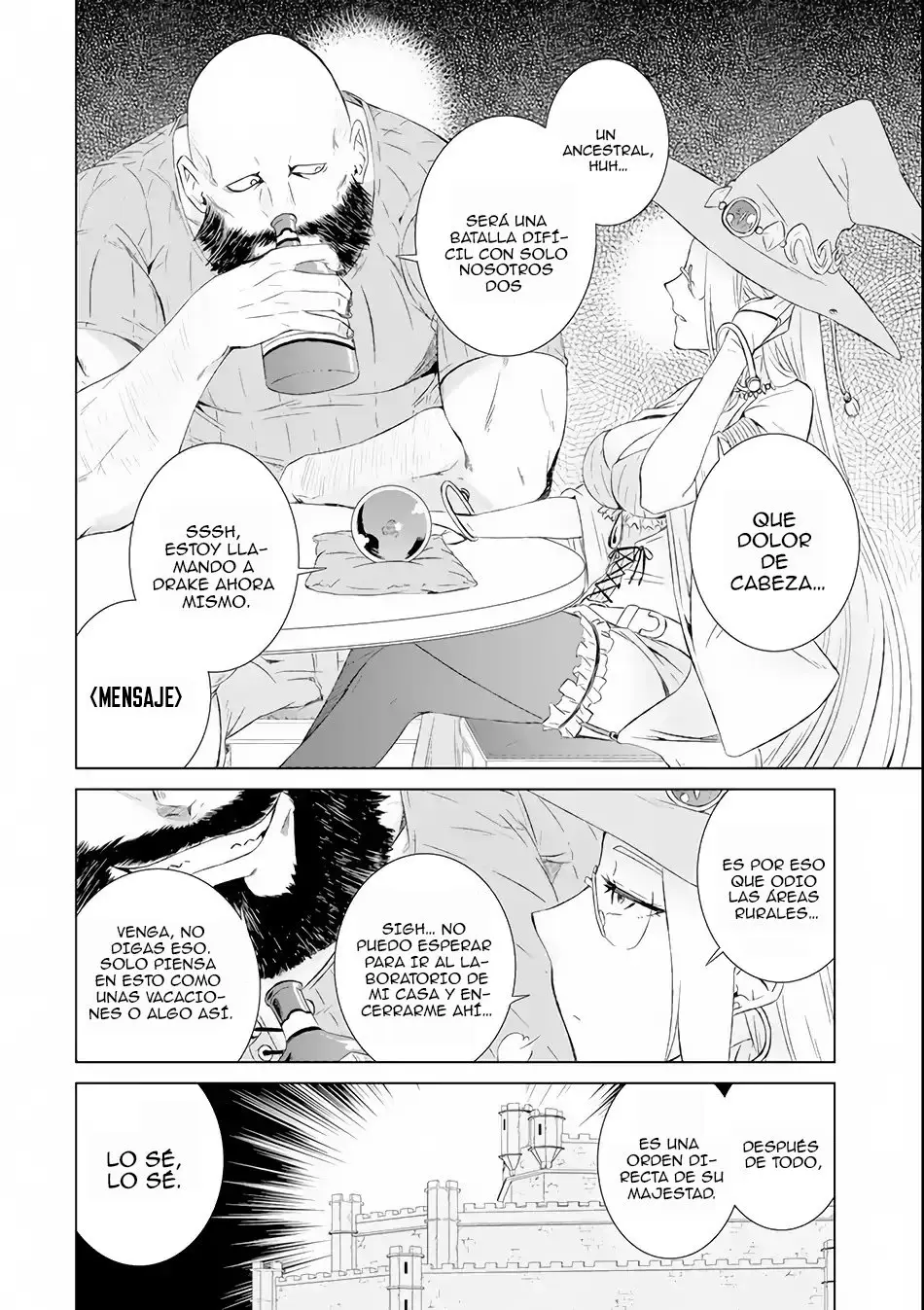 Sekai de Tadahitori no Mamono Tsukai ~ Tenshoku Shitara Maou ni Machigawa Remashita - Capítulo 4 - Página 33 - LectorTMOo