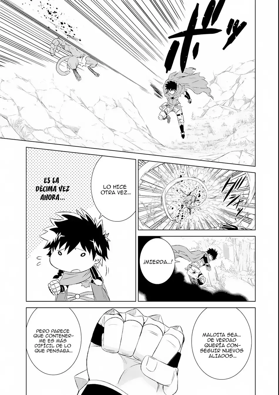 Sekai de Tadahitori no Mamono Tsukai ~ Tenshoku Shitara Maou ni Machigawa Remashita - Capítulo 4 - Página 38 - LectorTMOo