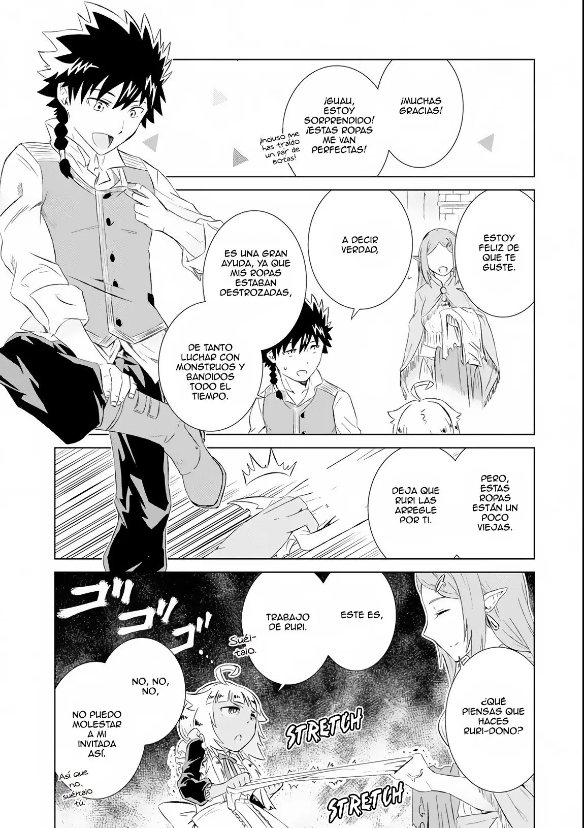 Sekai de Tadahitori no Mamono Tsukai ~ Tenshoku Shitara Maou ni Machigawa Remashita - Capítulo 6 - Página 23 - LectorTMOo