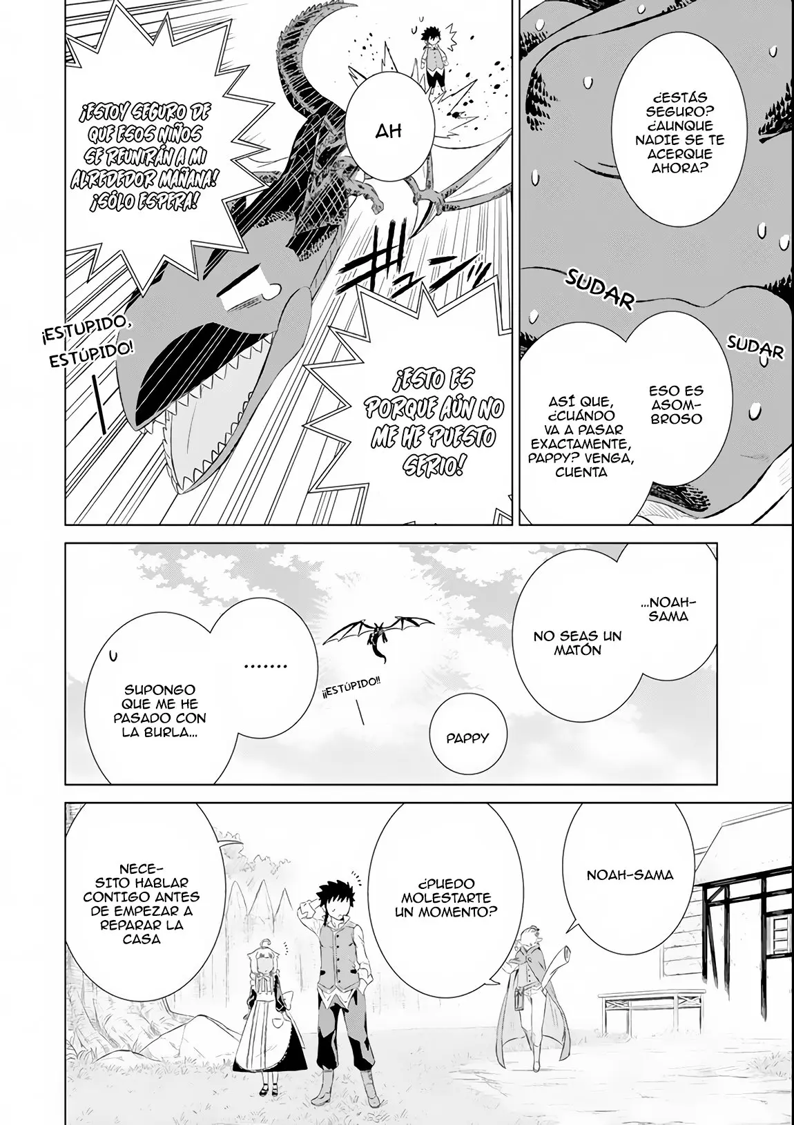 Sekai de Tadahitori no Mamono Tsukai ~ Tenshoku Shitara Maou ni Machigawa Remashita - Capítulo 7 - Página 9 - LectorTMOo