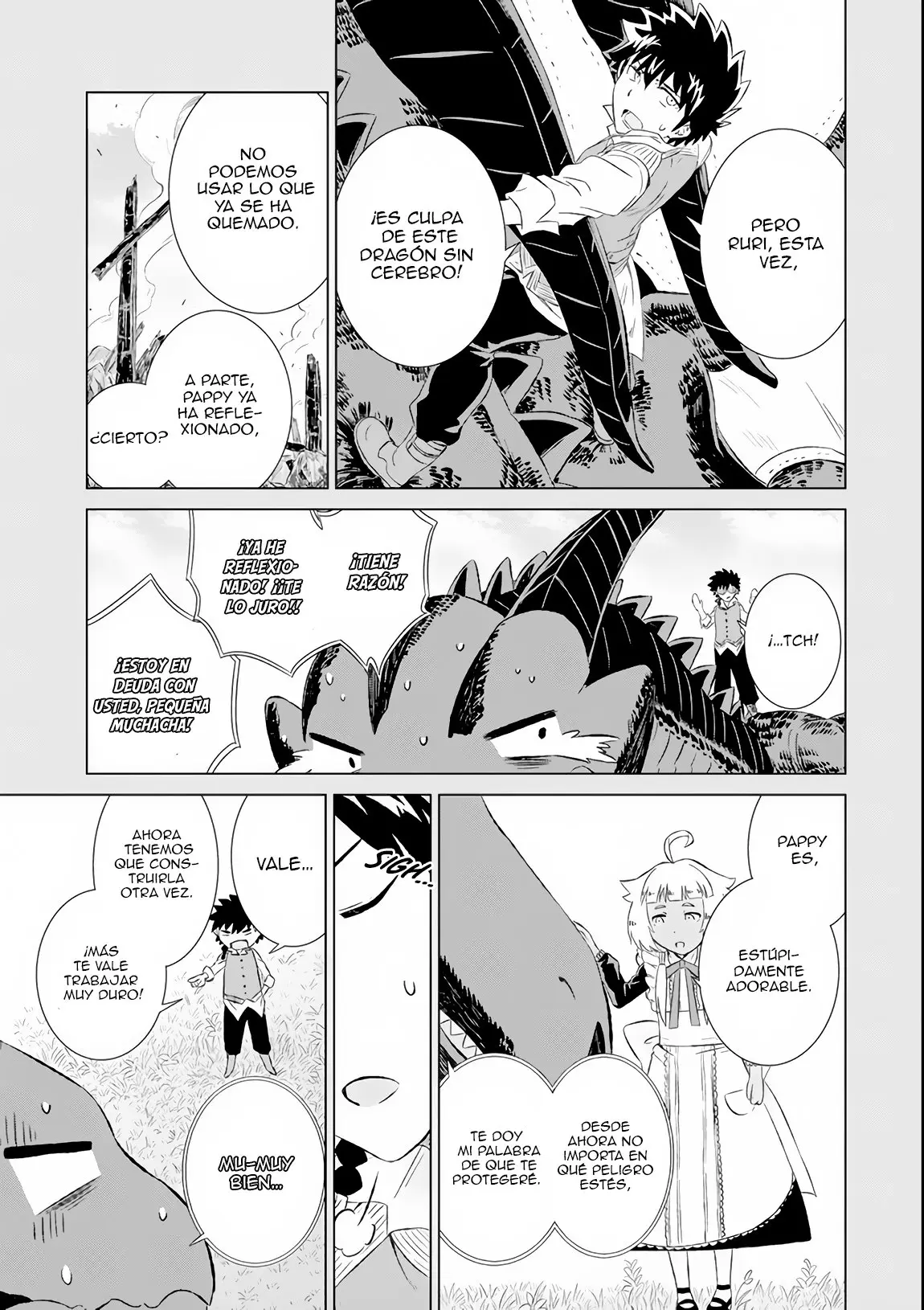 Sekai de Tadahitori no Mamono Tsukai ~ Tenshoku Shitara Maou ni Machigawa Remashita - Capítulo 7 - Página 18 - LectorTMOo