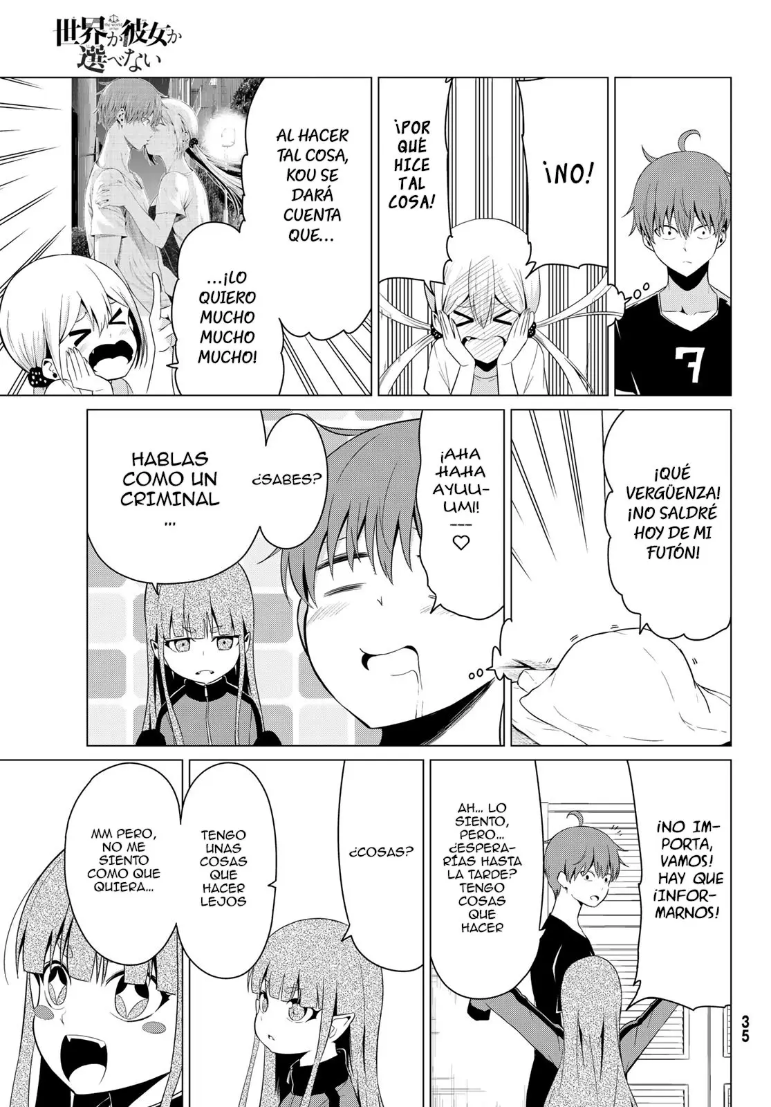 Sekai ka Kanojo ka Erabenai (2017) - Capítulo 14 - Página 11 - LectorTMOo