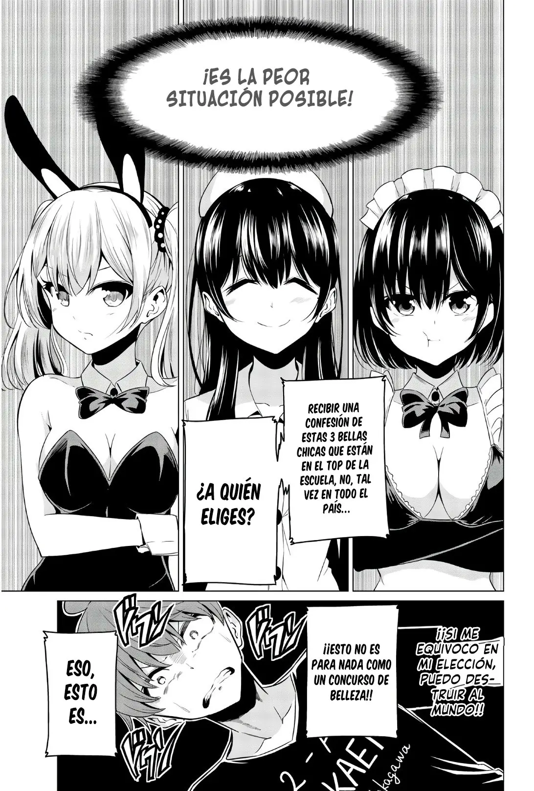 Sekai ka Kanojo ka Erabenai (2017) - Capítulo 26 - Página 37 - LectorTMOo