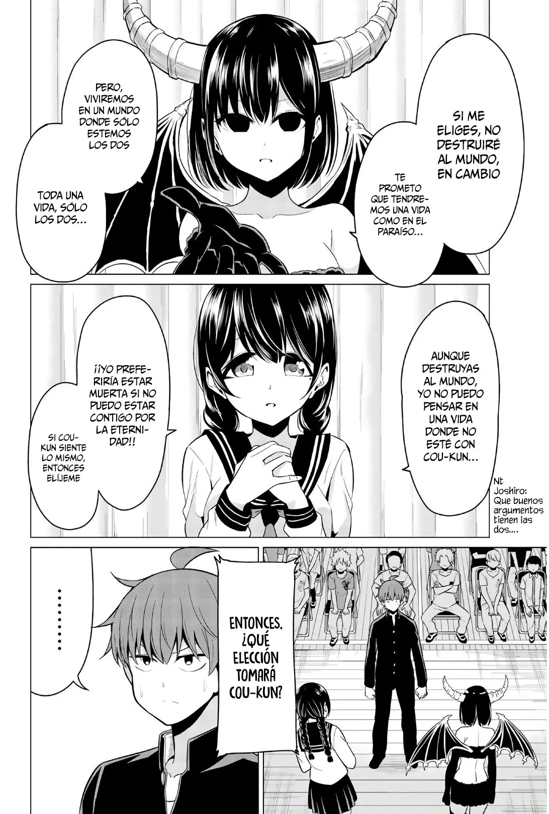 Sekai ka Kanojo ka Erabenai (2017) - Capítulo 27 - Página 33 - LectorTMOo