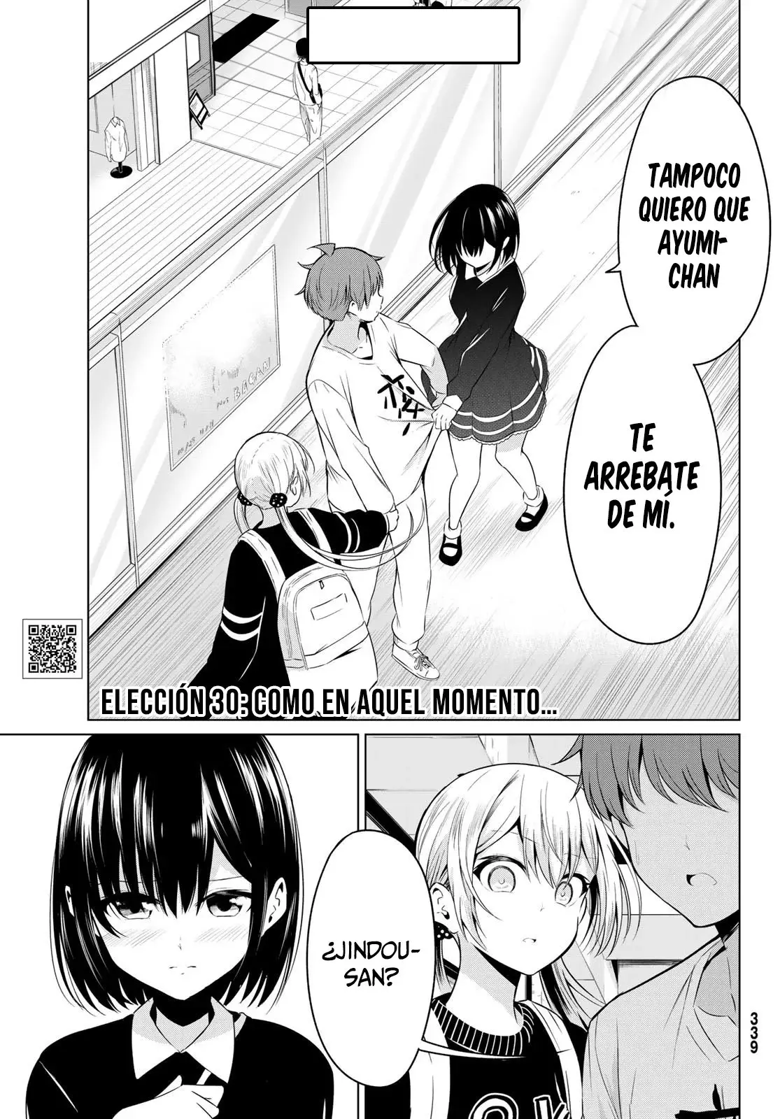 Sekai ka Kanojo ka Erabenai (2017) - Capítulo 30 - Página 4 - LectorTMOo