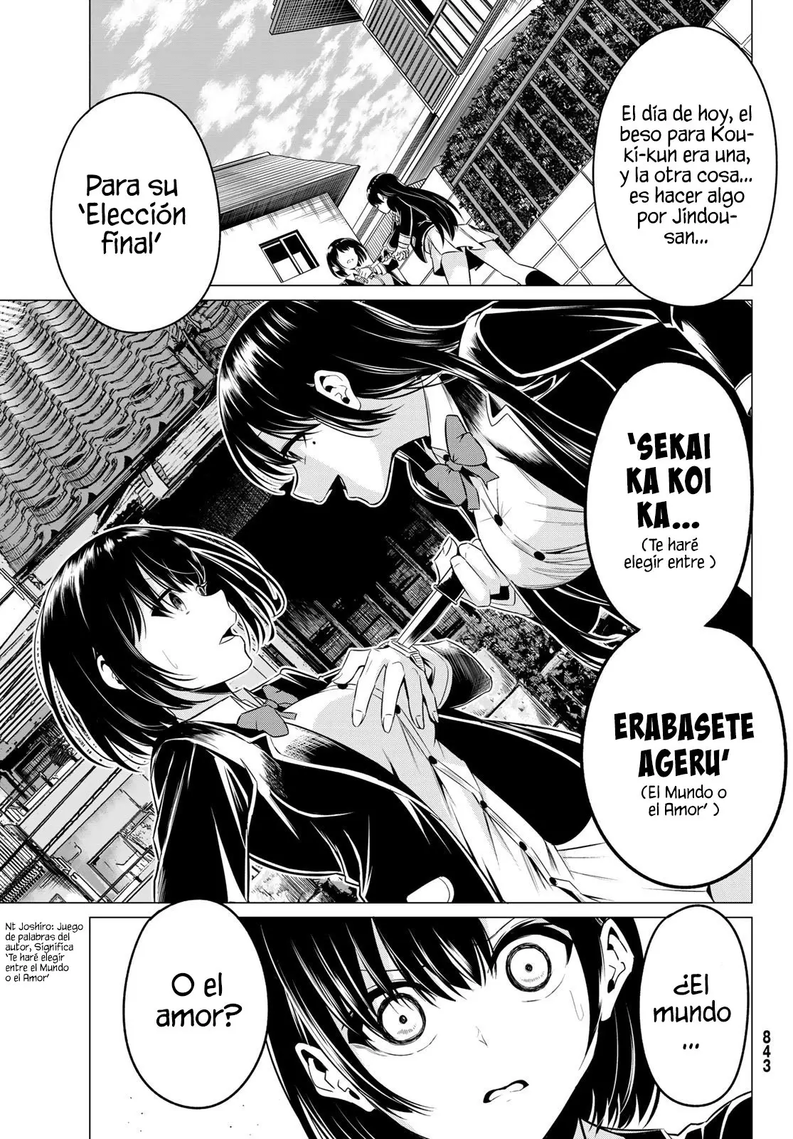 Sekai ka Kanojo ka Erabenai (2017) - Capítulo 31 - Página 26 - LectorTMOo