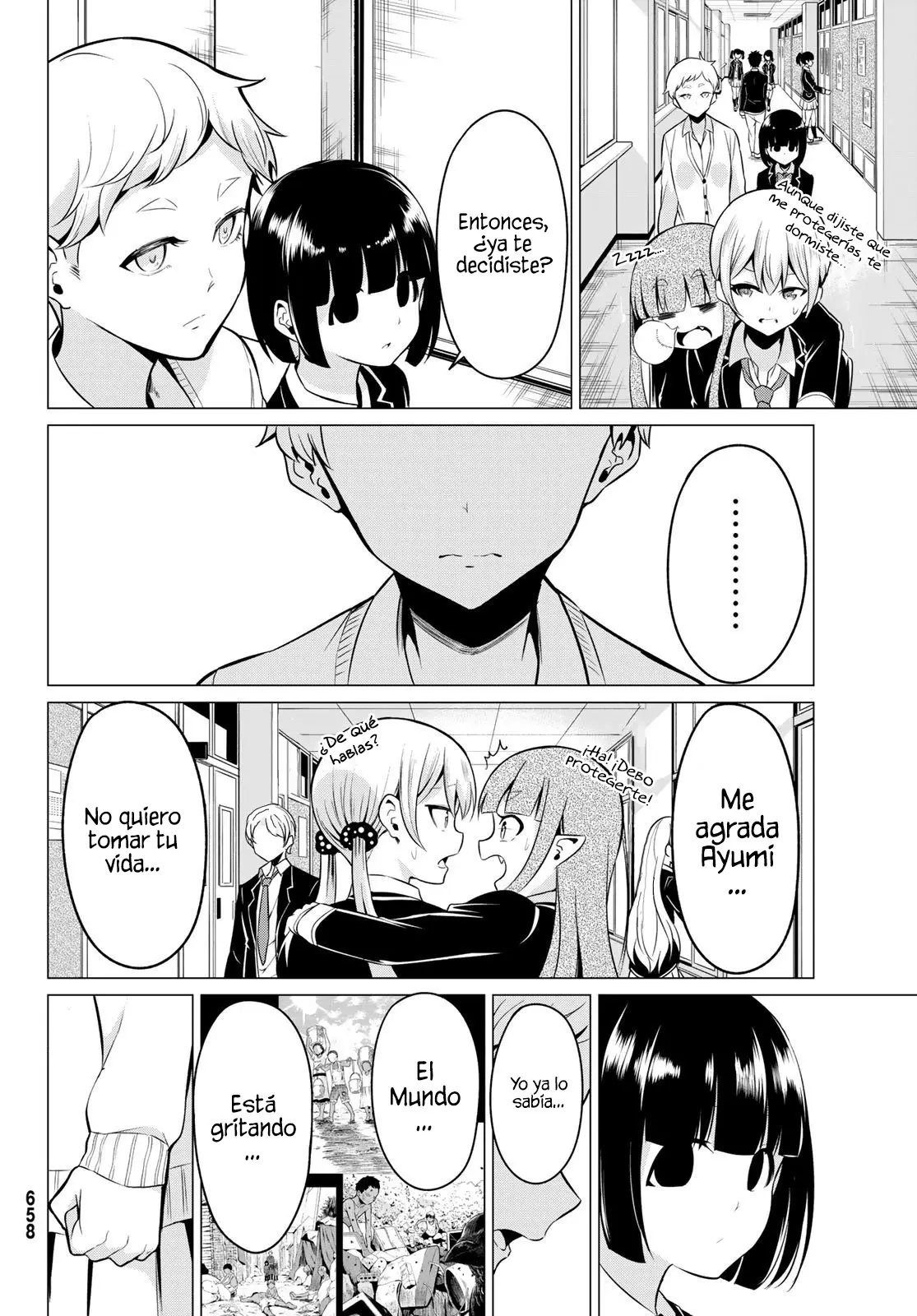 Sekai ka Kanojo ka Erabenai (2017) - Capítulo 33 - Página 14 - LectorTMOo