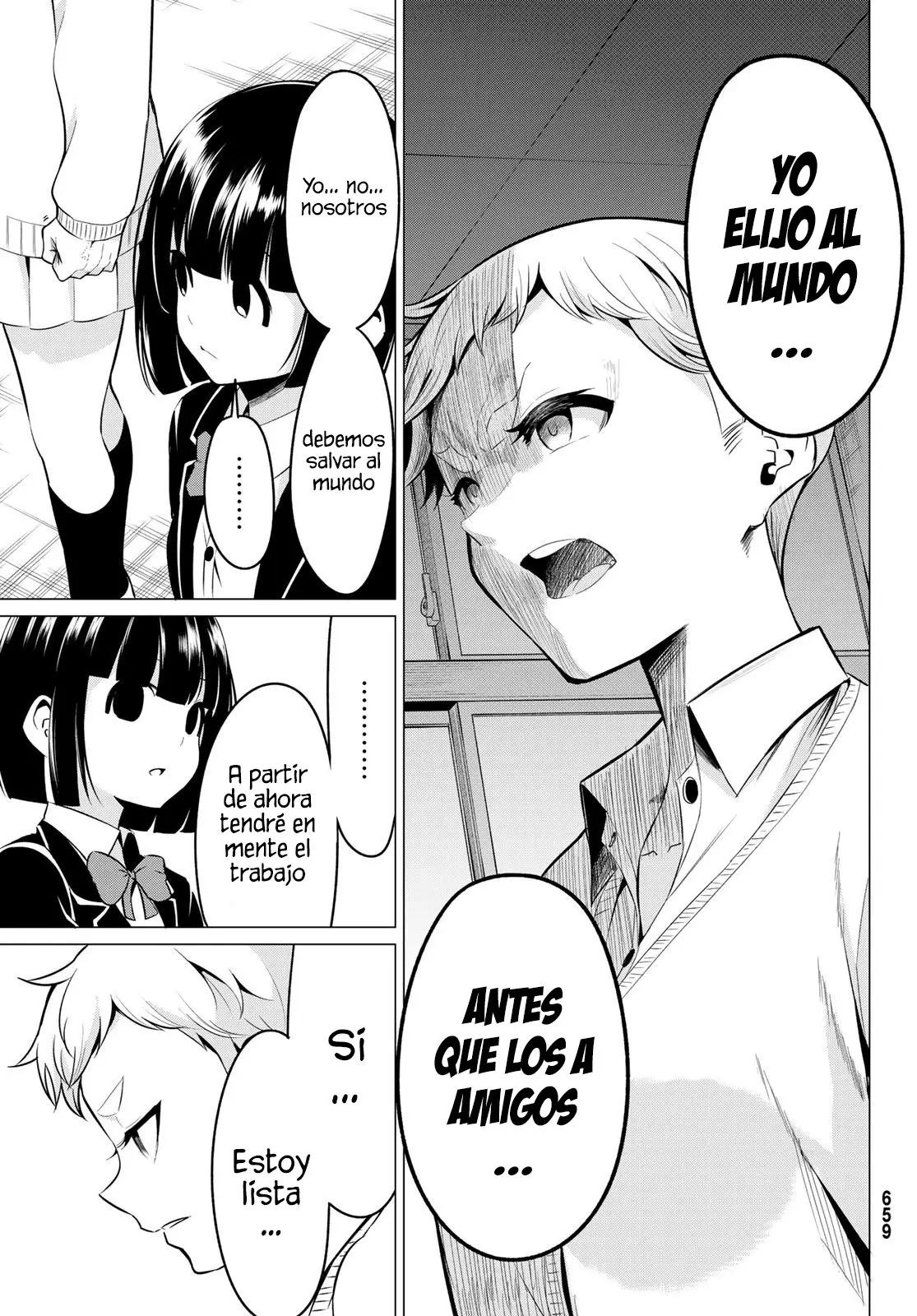 Sekai ka Kanojo ka Erabenai (2017) - Capítulo 33 - Página 15 - LectorTMOo