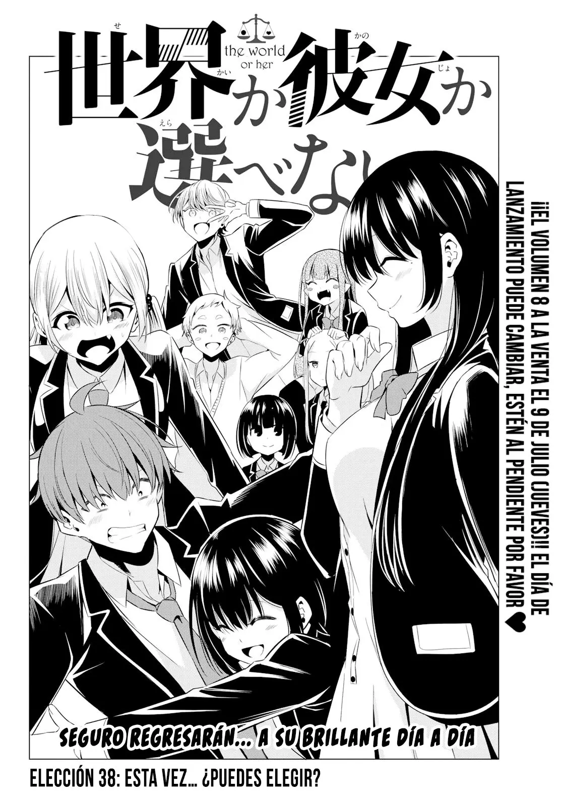 Sekai ka Kanojo ka Erabenai (2017) - Capítulo 38 - Página 4 - LectorTMOo