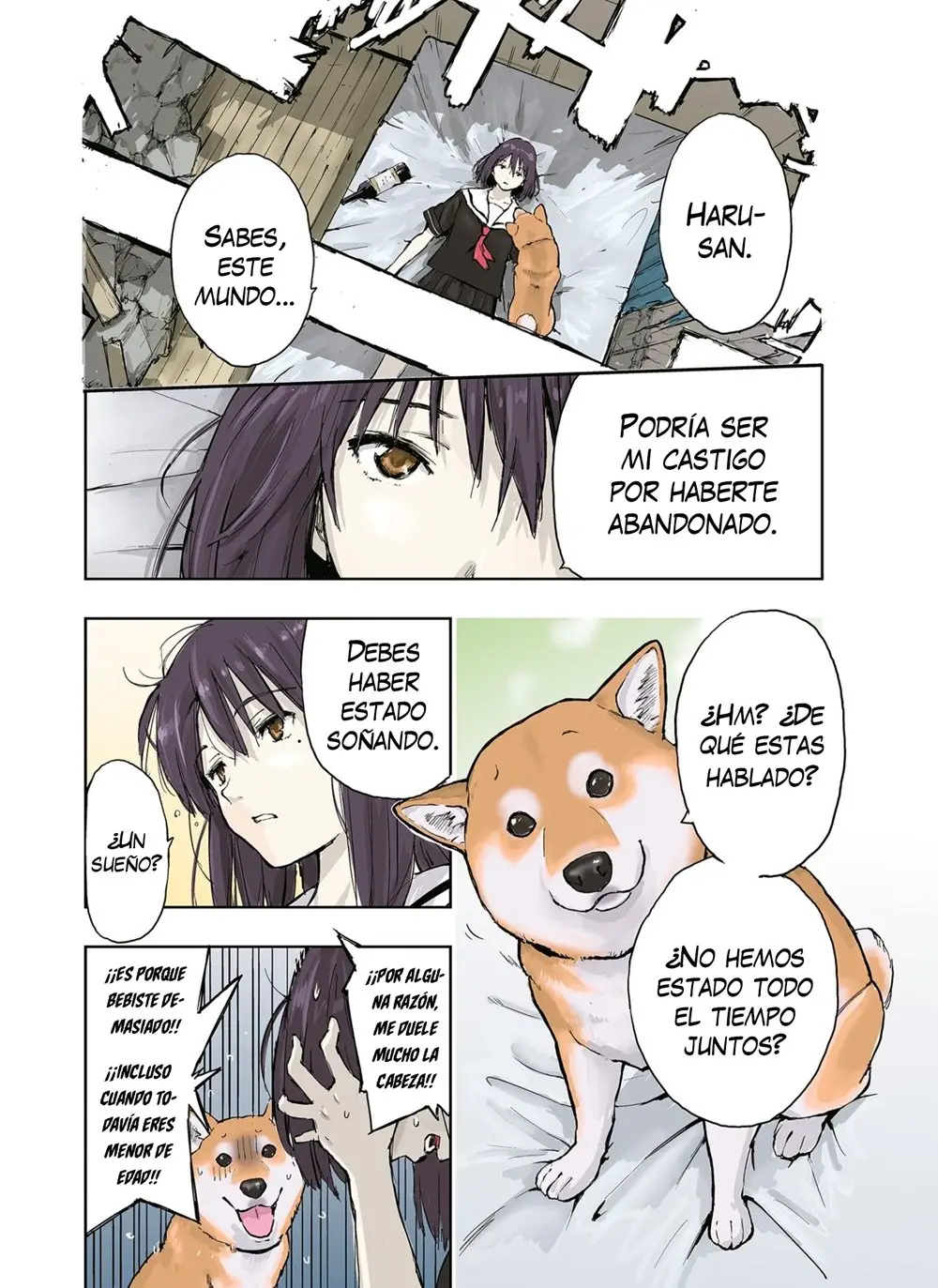 Sekai no Owari ni Shiba Inu to (2018) - Capítulo 15.5 - Página 15 - LectorTMOo