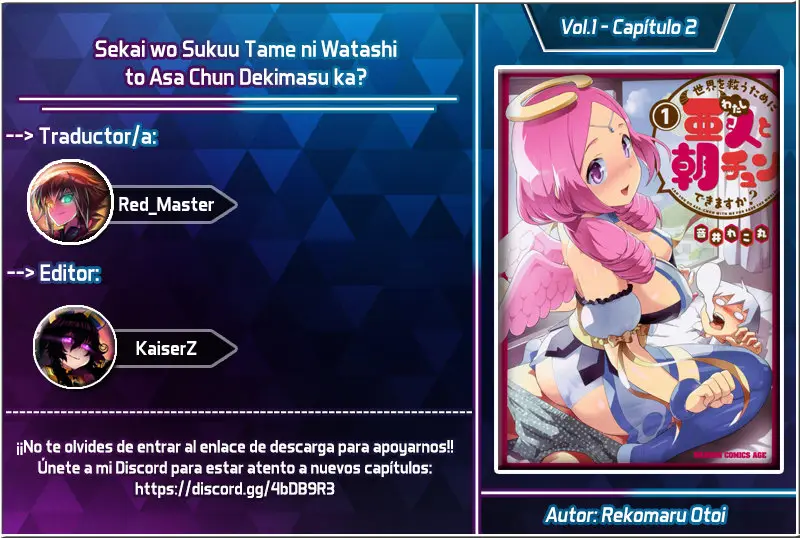 Sekai wo Sukuu Tame ni Watashi to Asa Chun Dekimasu ka? (2017) - Capítulo 2 - Página 1 - LectorTMOo