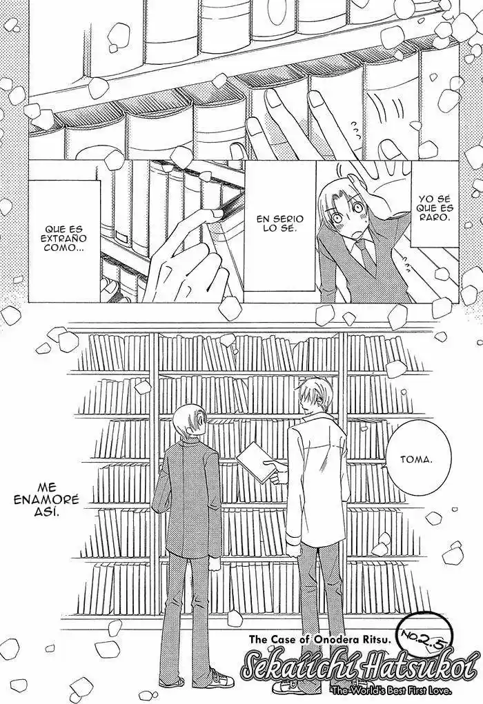 Sekaiichi Hatsukoi 一Onodera Ritsu no baai一 (2006) - Capítulo 2.5 - Página 4 - LectorTMOo