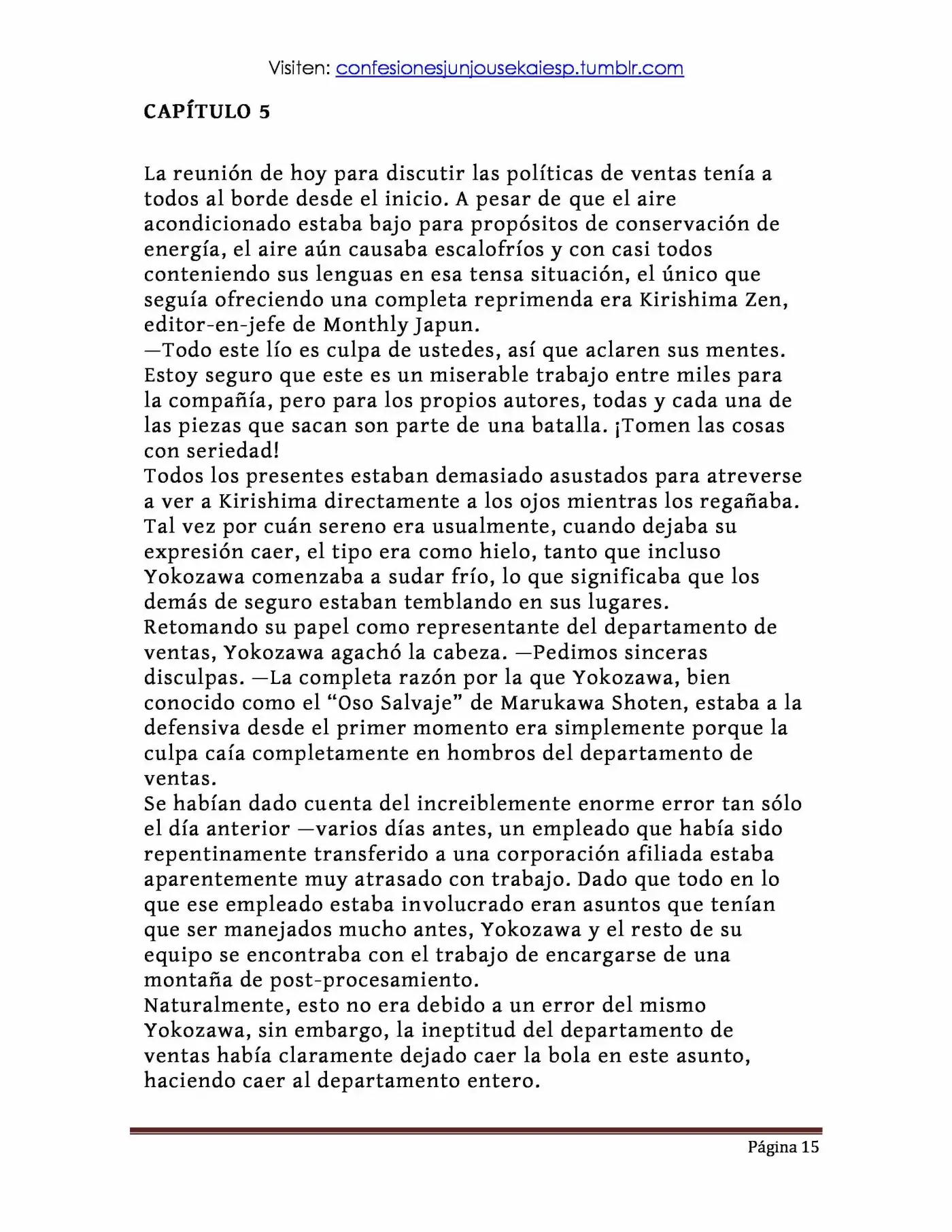 Sekaiichi Hatsukoi: Yokozawa Takafumi no Baai (Novela) (2011) - Capítulo 10 - Página 9 - LectorTMOo