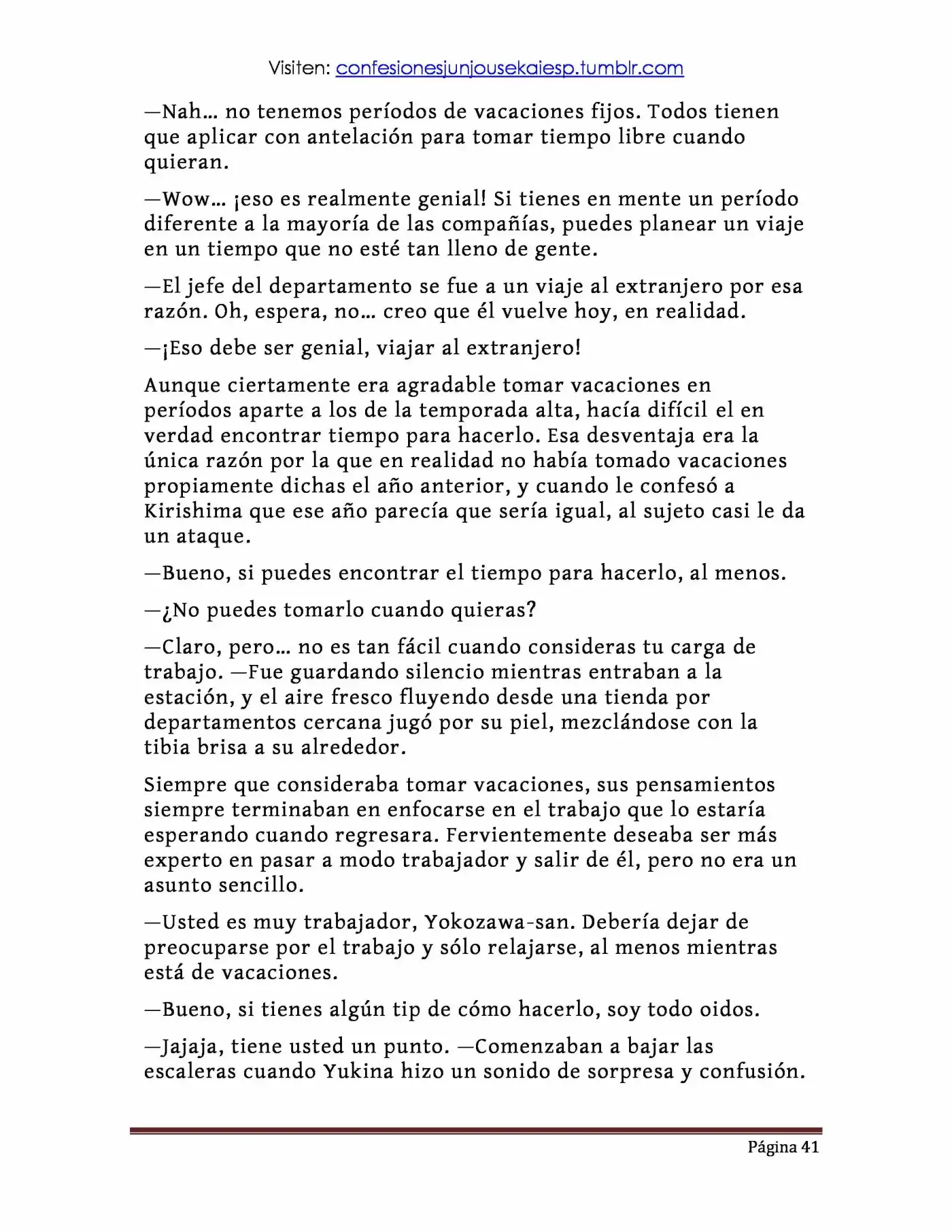 Sekaiichi Hatsukoi: Yokozawa Takafumi no Baai (Novela) (2011) - Capítulo 10 - Página 35 - LectorTMOo