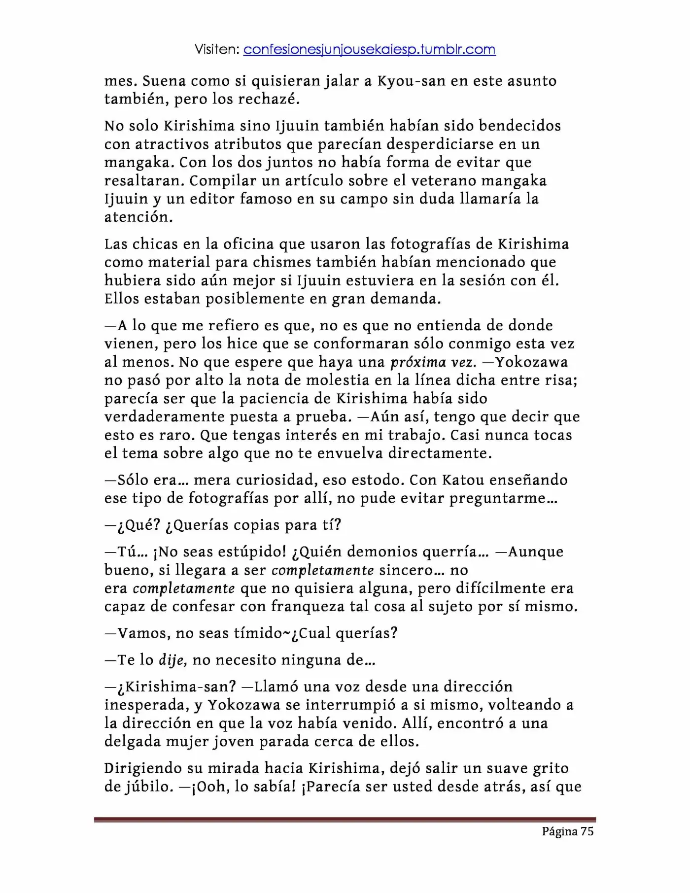 Sekaiichi Hatsukoi: Yokozawa Takafumi no Baai (Novela) (2011) - Capítulo 12 - Página 3 - LectorTMOo
