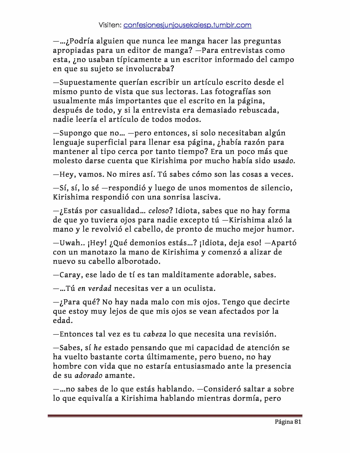 Sekaiichi Hatsukoi: Yokozawa Takafumi no Baai (Novela) (2011) - Capítulo 12 - Página 9 - LectorTMOo