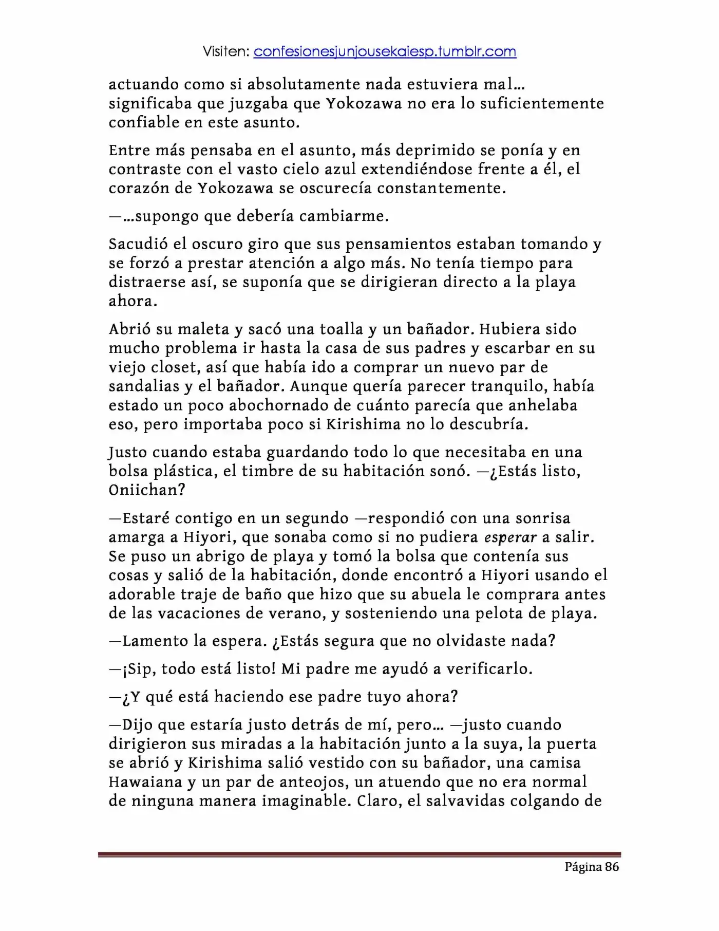 Sekaiichi Hatsukoi: Yokozawa Takafumi no Baai (Novela) (2011) - Capítulo 12 - Página 14 - LectorTMOo