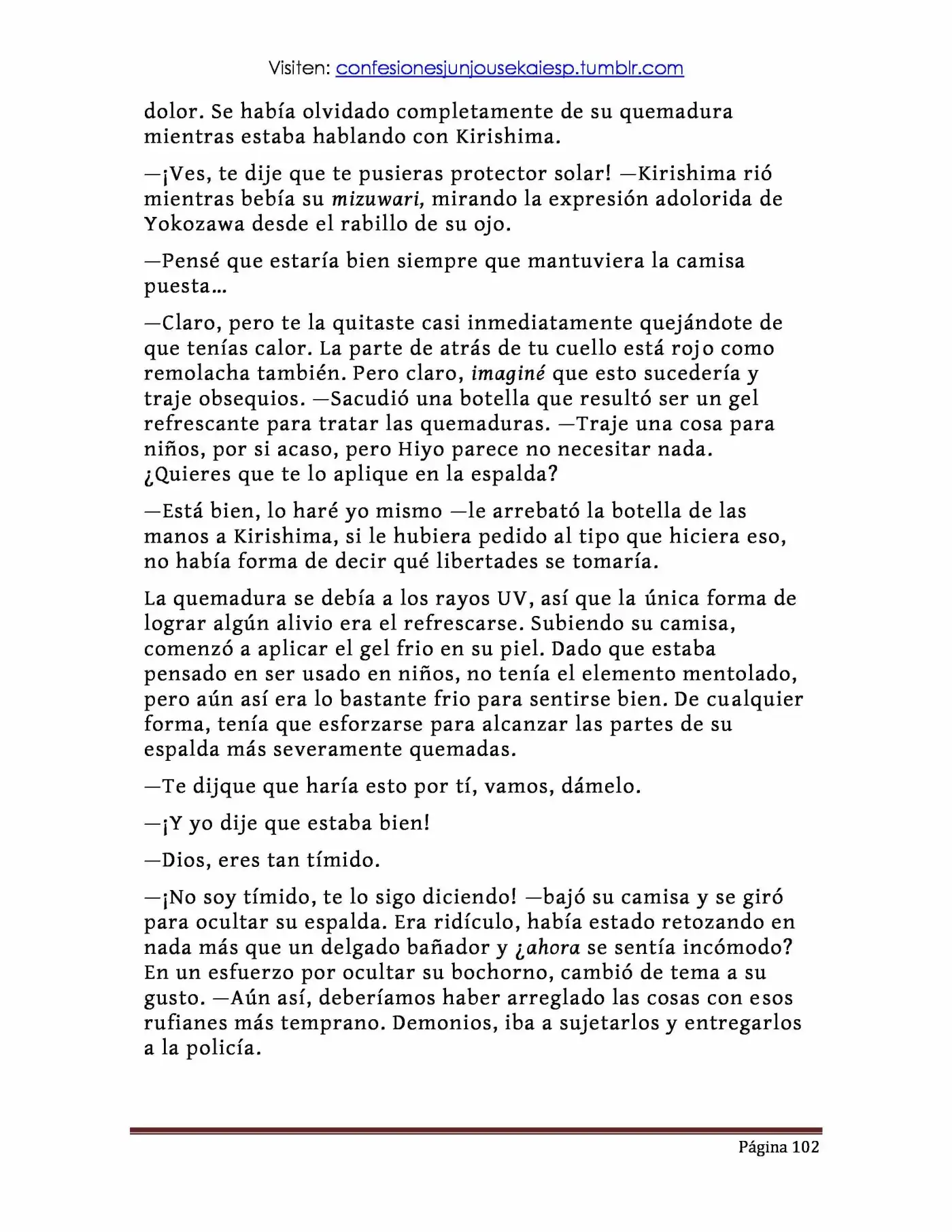 Sekaiichi Hatsukoi: Yokozawa Takafumi no Baai (Novela) (2011) - Capítulo 12 - Página 30 - LectorTMOo