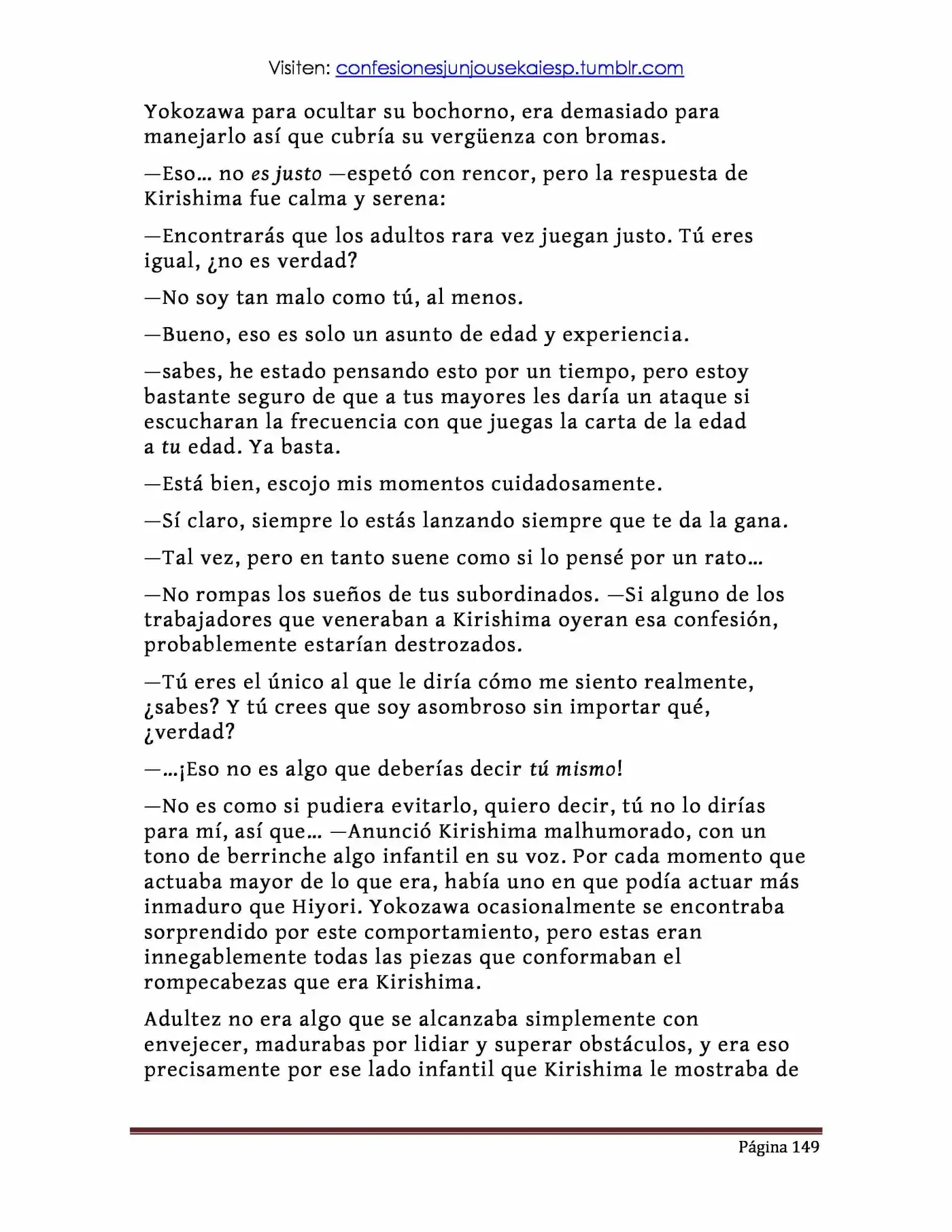 Sekaiichi Hatsukoi: Yokozawa Takafumi no Baai (Novela) (2011) - Capítulo 14 - Página 9 - LectorTMOo