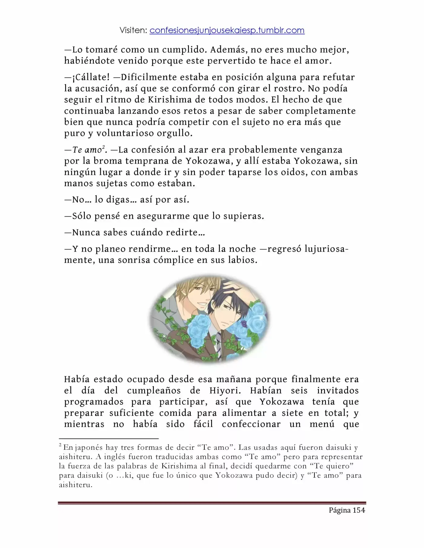 Sekaiichi Hatsukoi: Yokozawa Takafumi no Baai (Novela) (2011) - Capítulo 14 - Página 14 - LectorTMOo