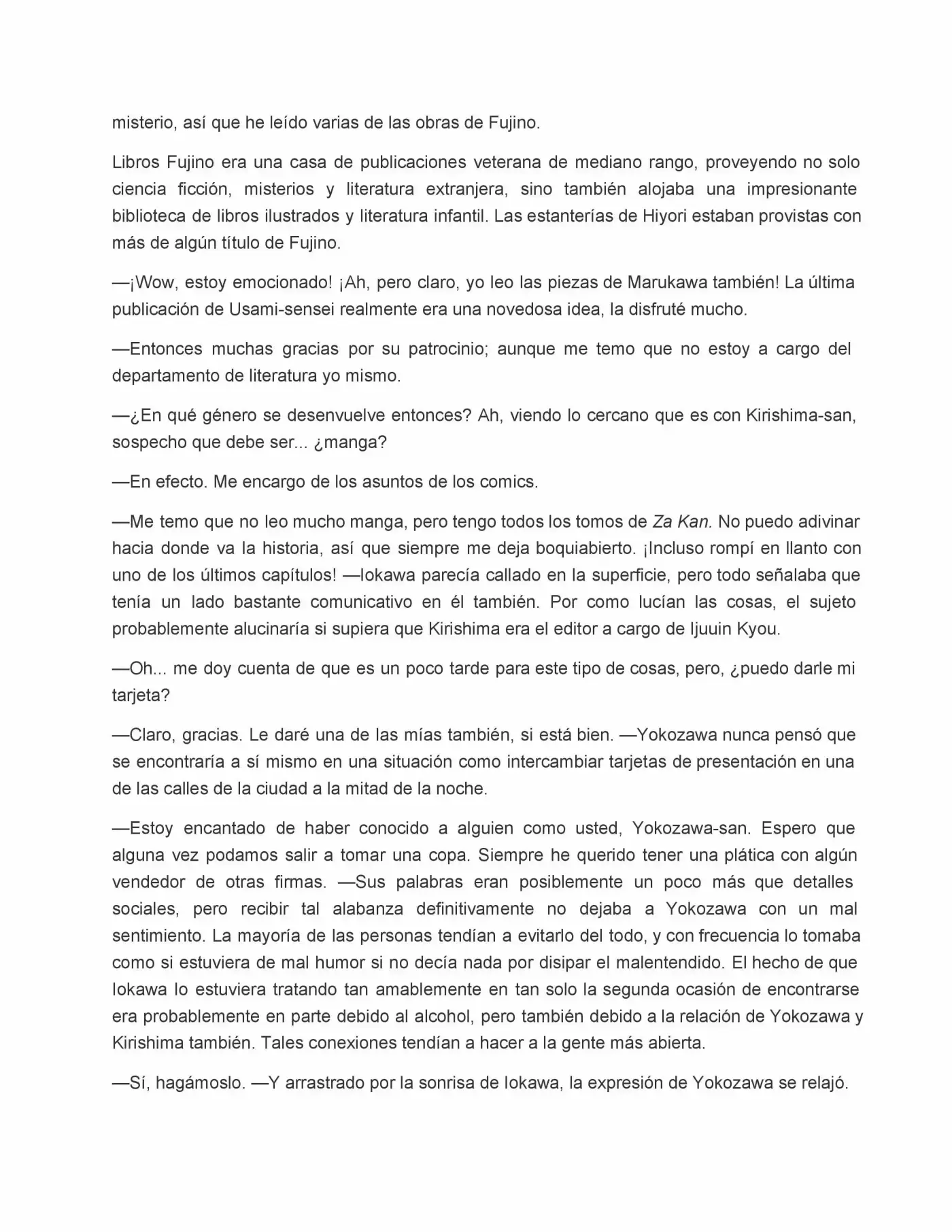 Sekaiichi Hatsukoi: Yokozawa Takafumi no Baai (Novela) (2011) - Capítulo 15 - Página 40 - LectorTMOo