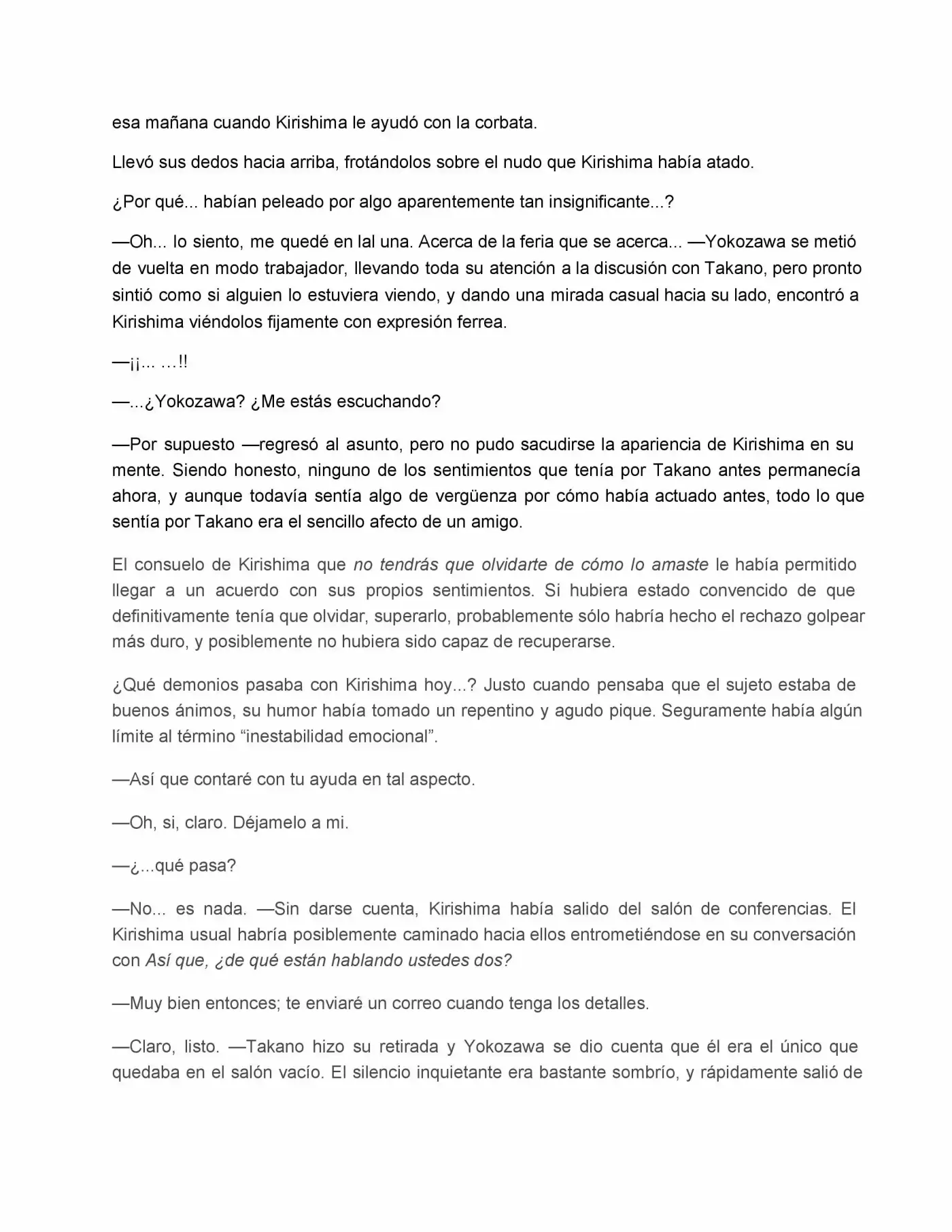 Sekaiichi Hatsukoi: Yokozawa Takafumi no Baai (Novela) (2011) - Capítulo 16 - Página 24 - LectorTMOo