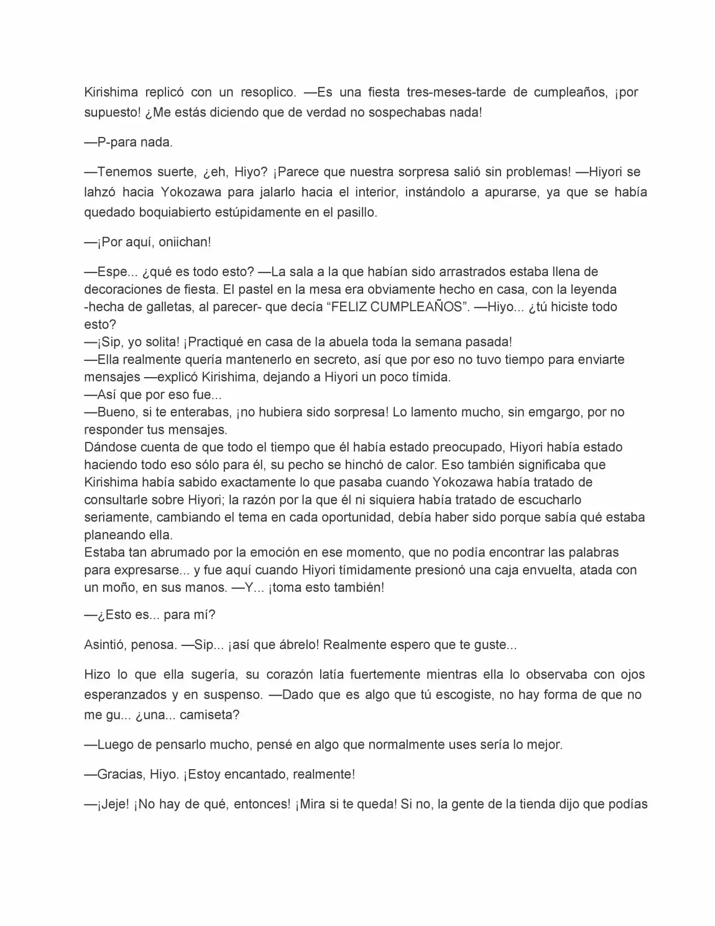 Sekaiichi Hatsukoi: Yokozawa Takafumi no Baai (Novela) (2011) - Capítulo 17 - Página 33 - LectorTMOo