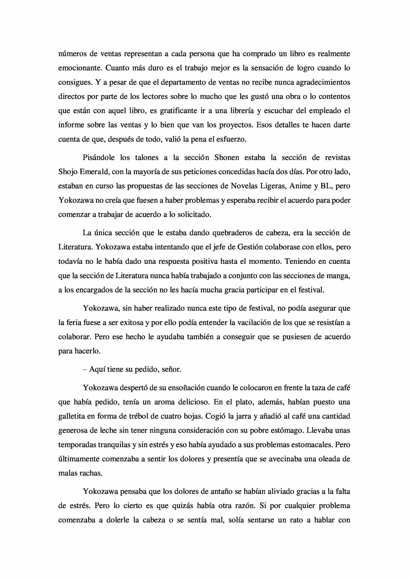Sekaiichi Hatsukoi: Yokozawa Takafumi no Baai (Novela) (2011) - Capítulo 18 - Página 6 - LectorTMOo