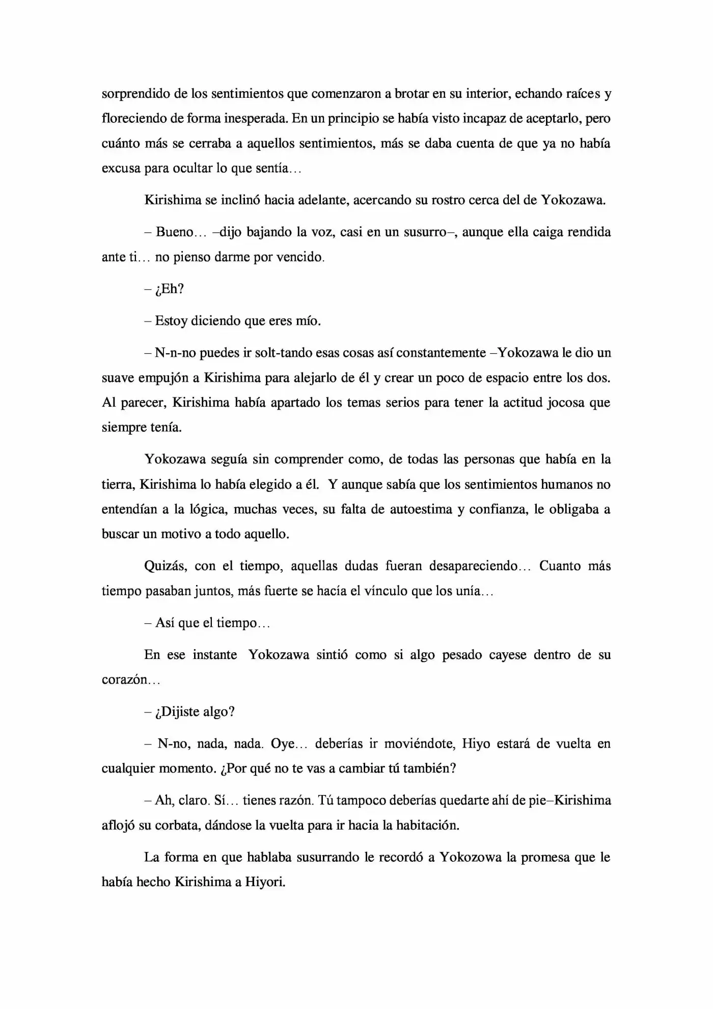Sekaiichi Hatsukoi: Yokozawa Takafumi no Baai (Novela) (2011) - Capítulo 18 - Página 26 - LectorTMOo